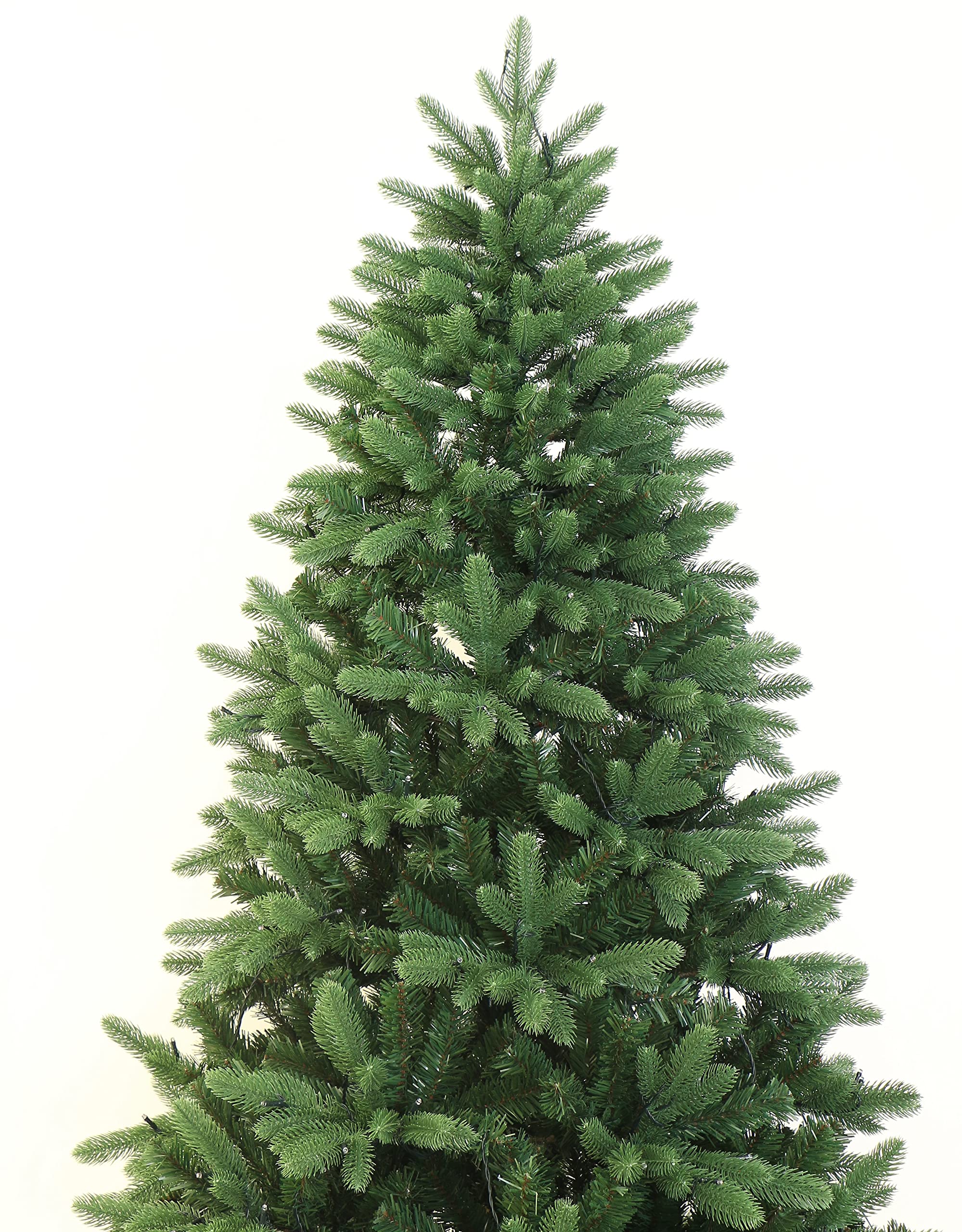 Dark Green Mountain Spruce Pre-lit with Multi-Color LED Lights