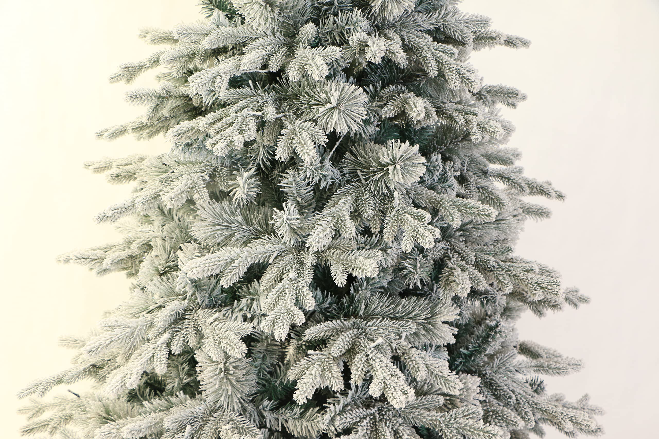 Alaska Flocked Spruce Christmas Tree