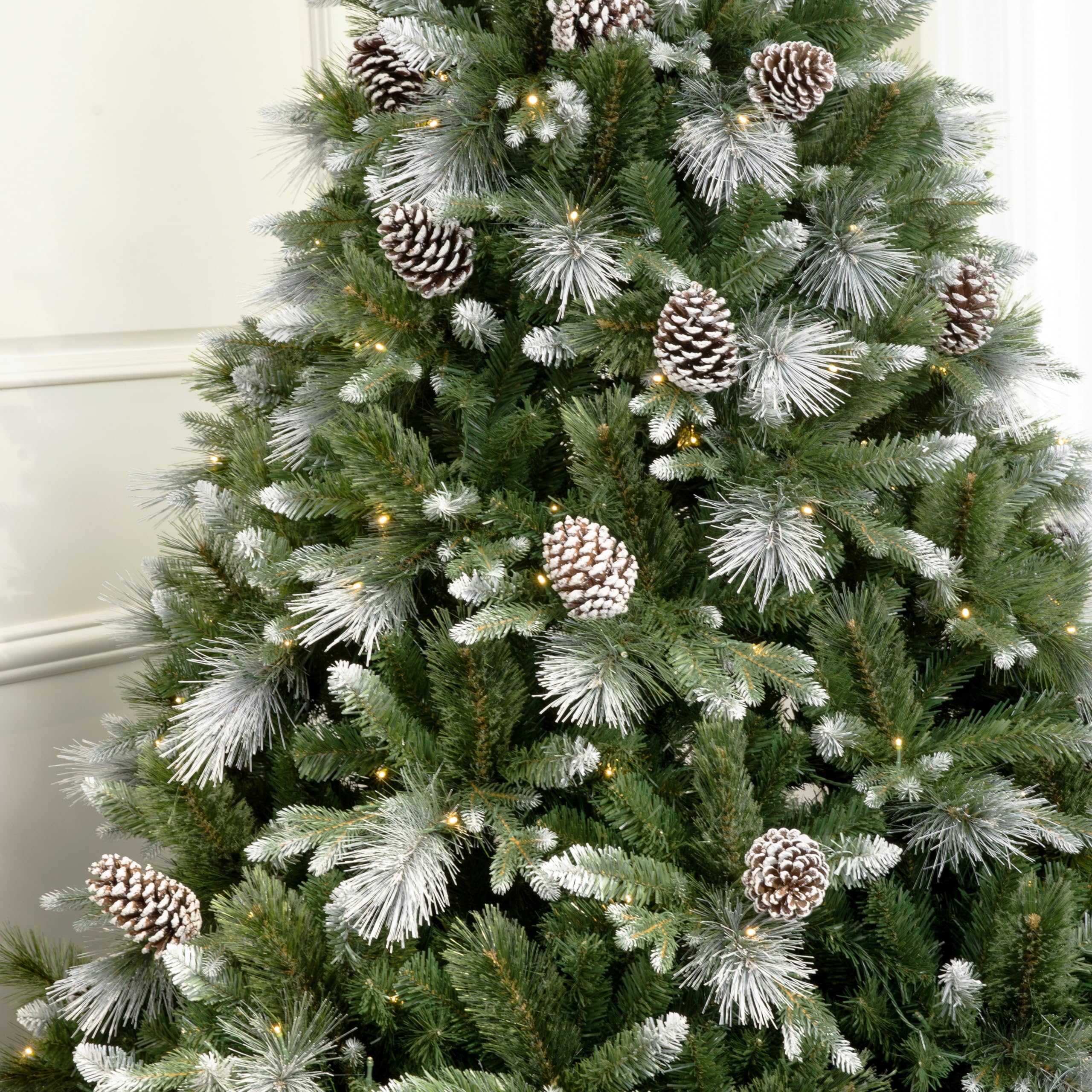 Frosted White Spruce Christmas Tree