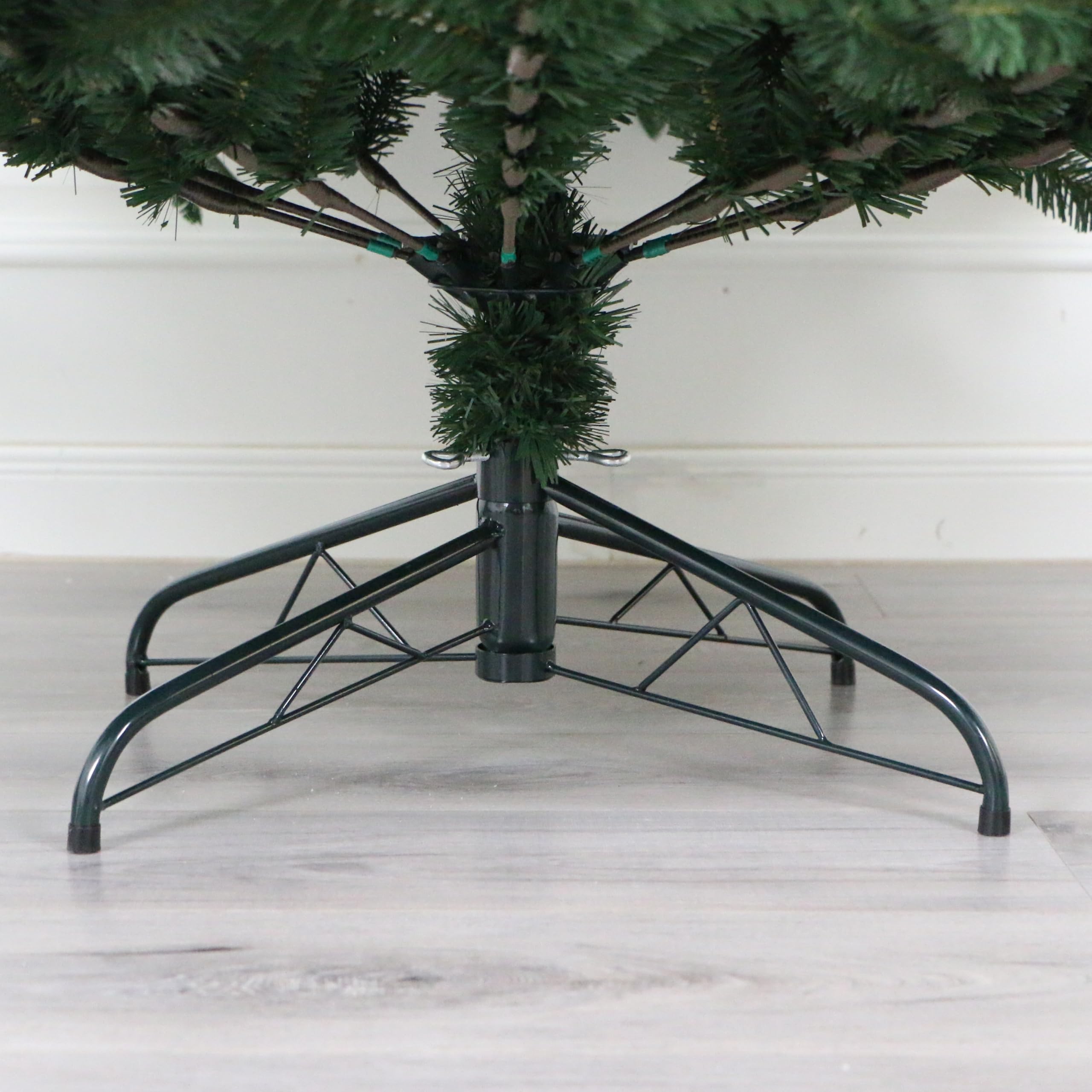 Holiday Stuff Pre-Lit Fraser Fir Christmas Tree with Warm White LED Lights