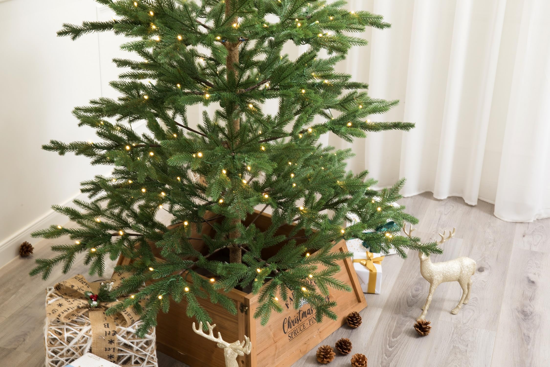 Minimalist Balsam Fir Christmas Tree