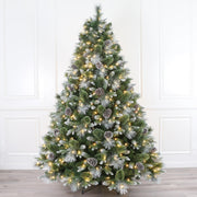 Frosted White Spruce Christmas Tree