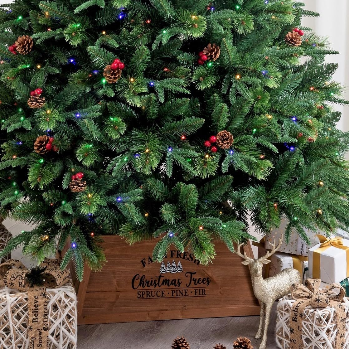 Farmhouse Wooden Christmas Tree Collar