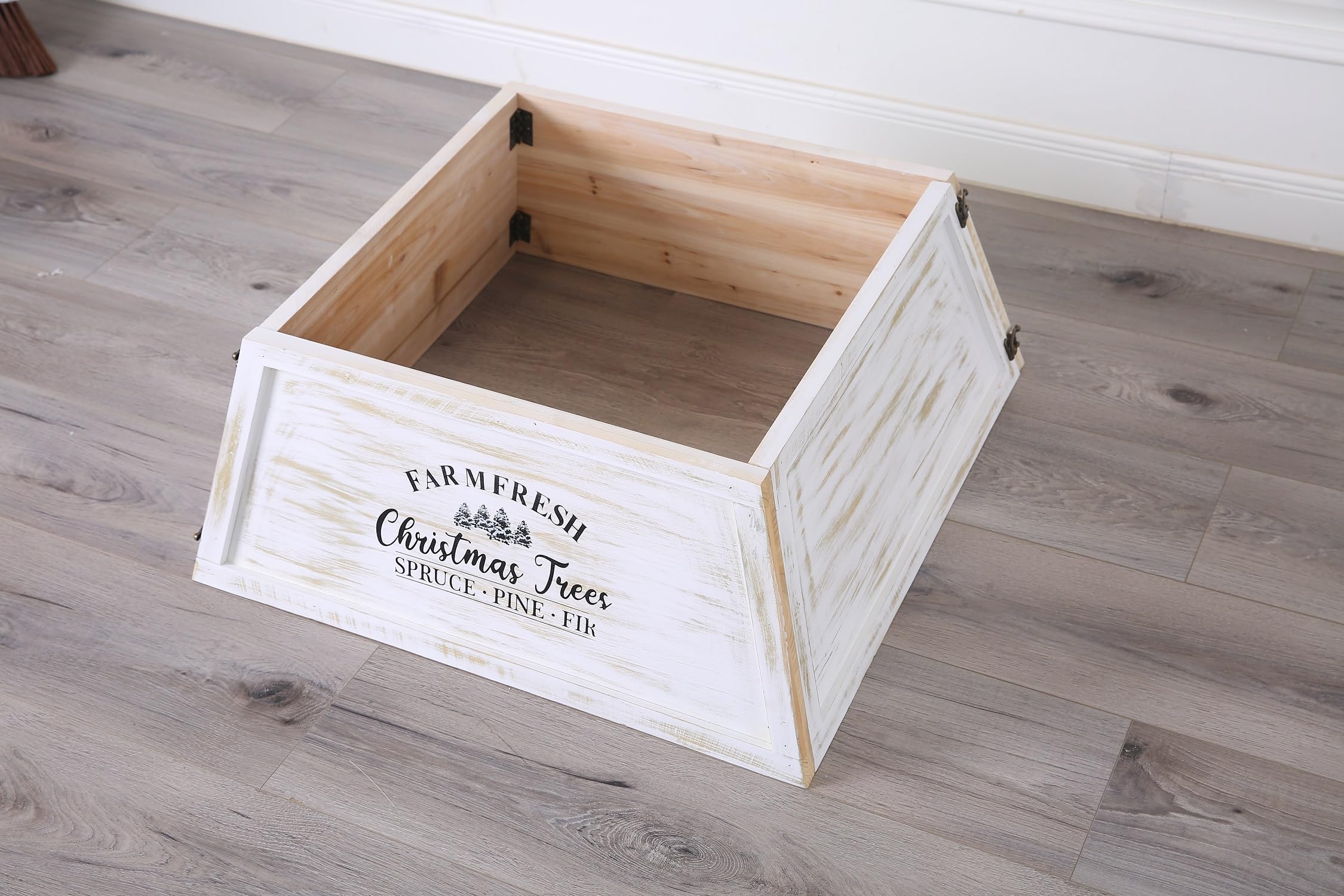 Farmhouse Wooden Christmas Tree Collar