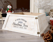 Farmhouse Wooden Christmas Tree Collar