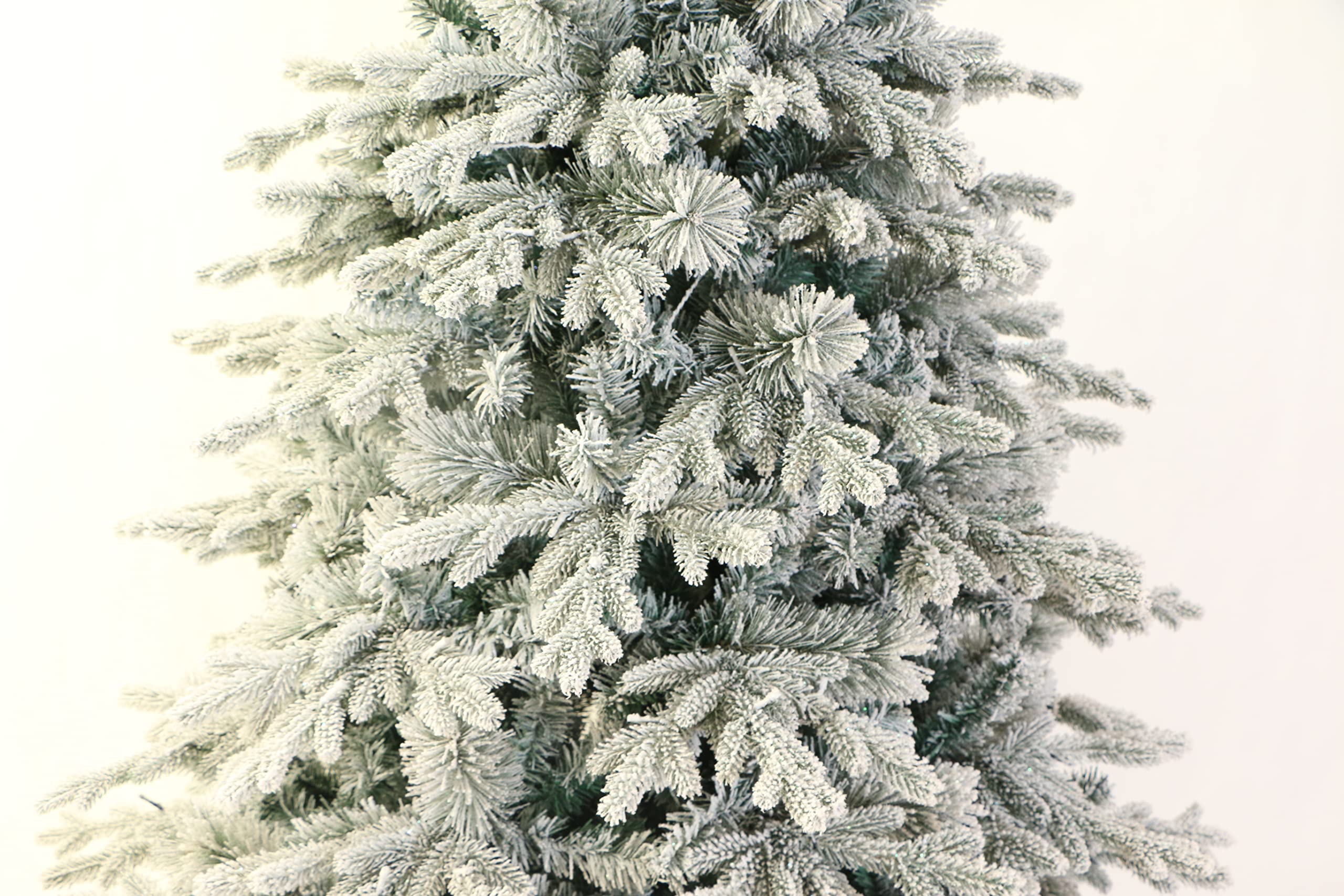 Alaska Flocked Spruce Christmas Tree