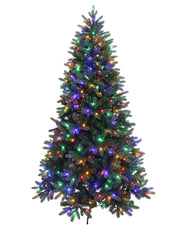 Dark Green Mountain Spruce Pre-lit with Multi-Color LED Lights