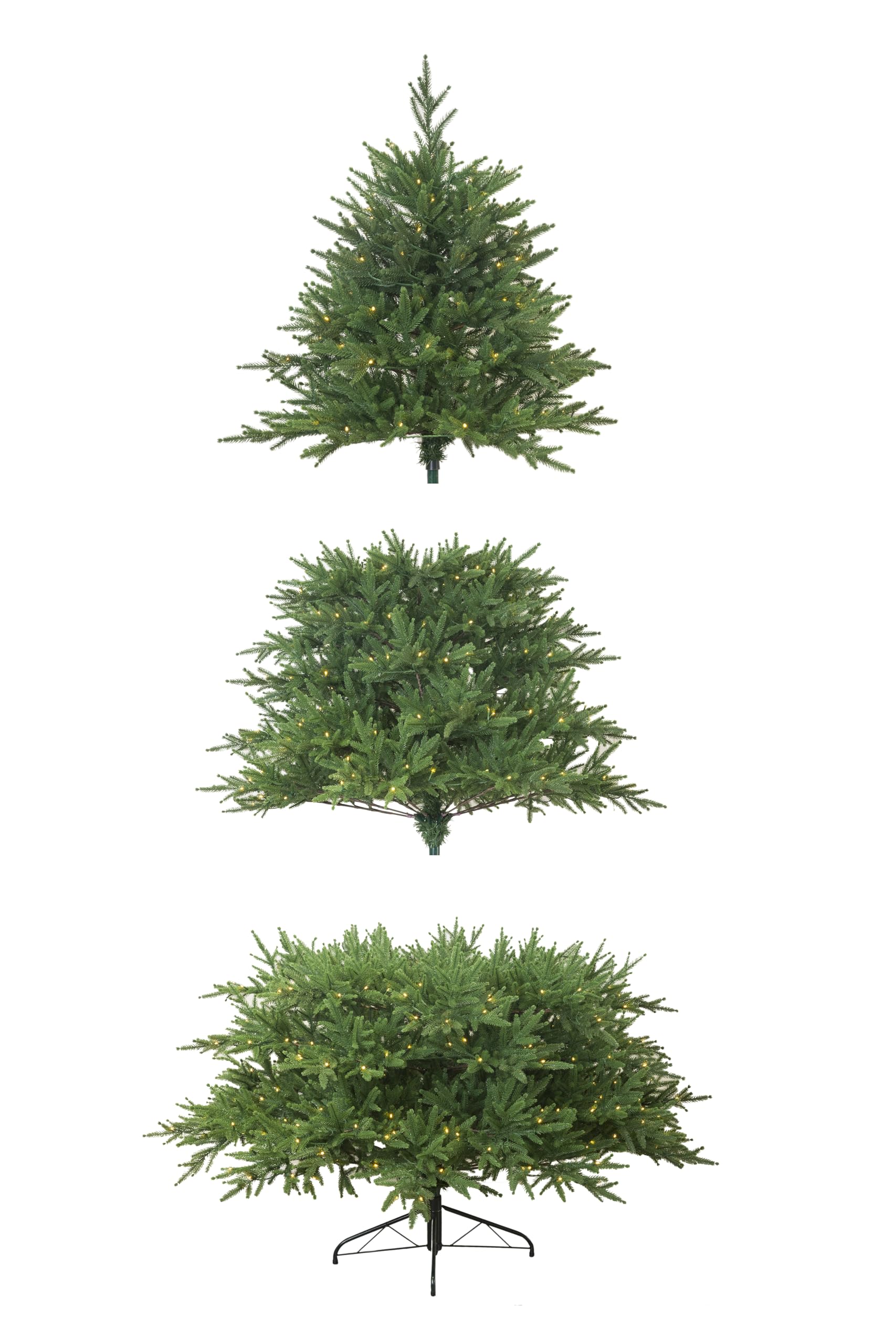 Holiday Stuff 7ft The Most Realistic Balsam Fir Christmas Tree Pre-lit