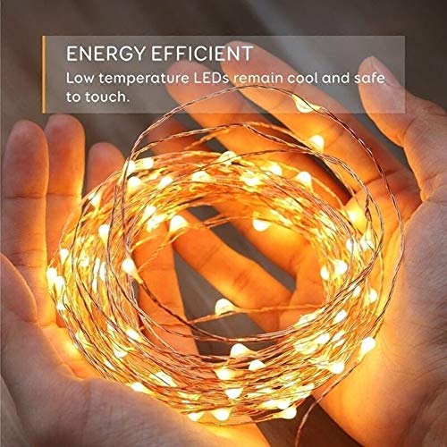 200 LED Diamond Curtain String Light with Remote Control