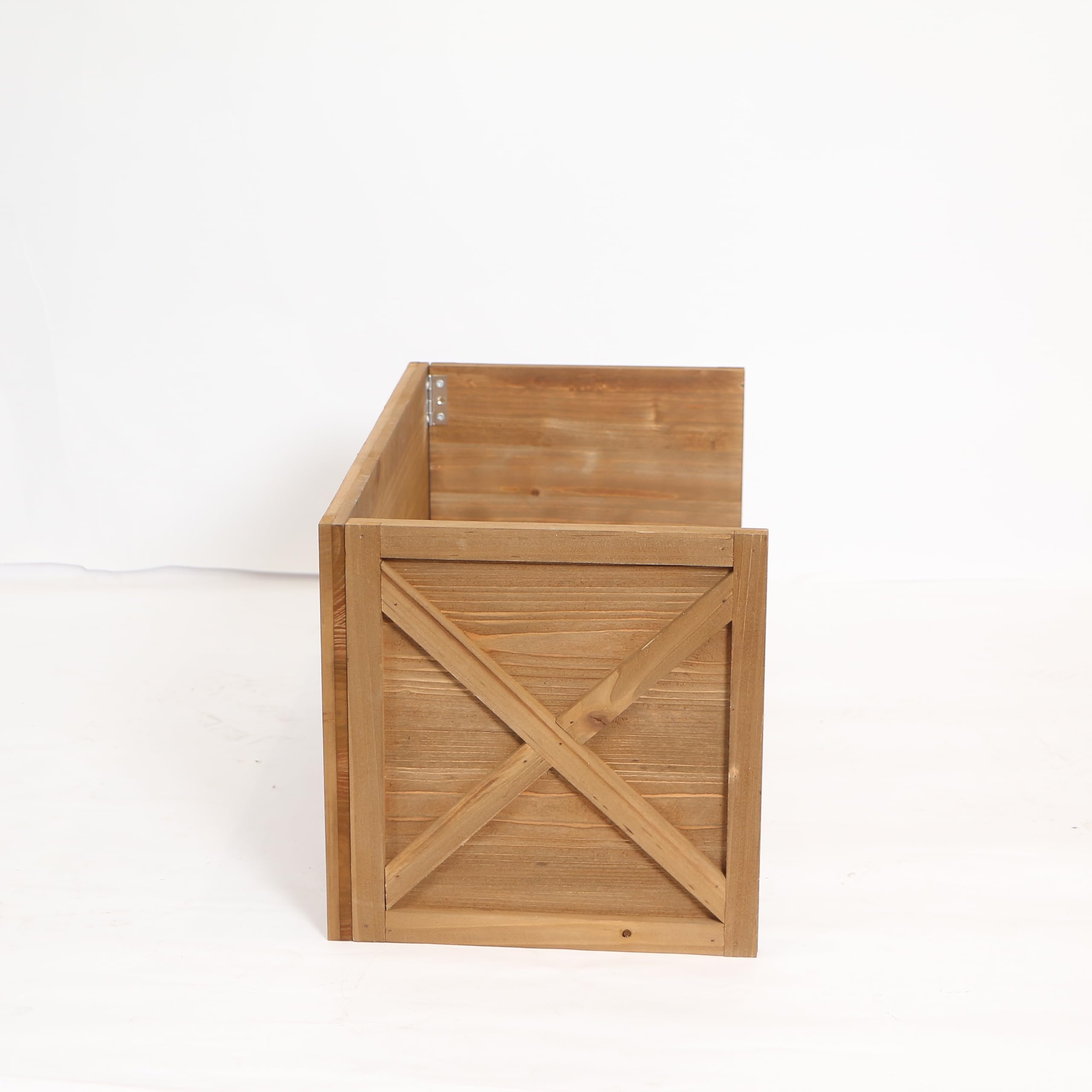 Natural Wood 3 Sided Christmas Tree Collar