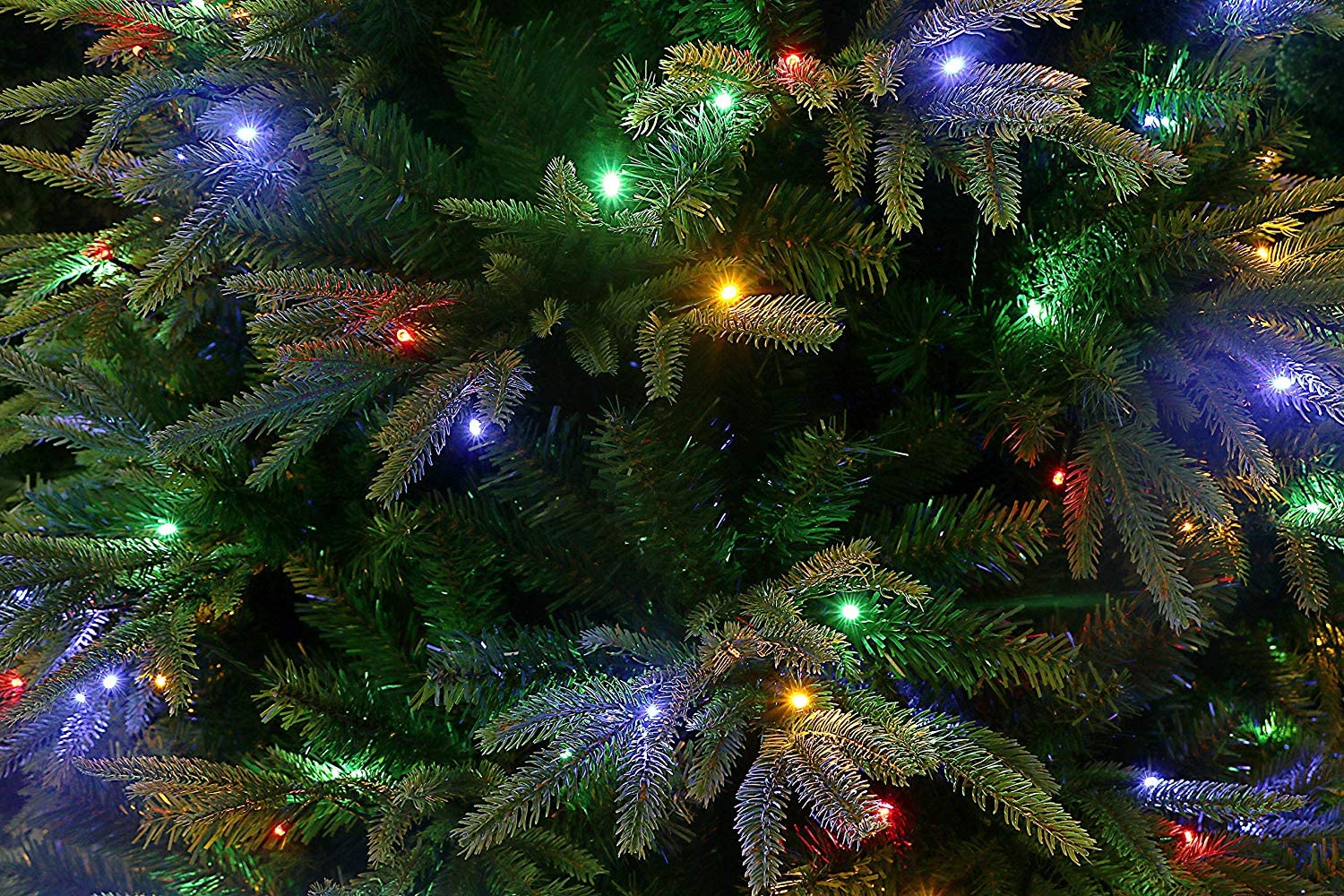 Spring Spirits Fir Christmas Tree with Real-Feel PE Tips and Metal Stand