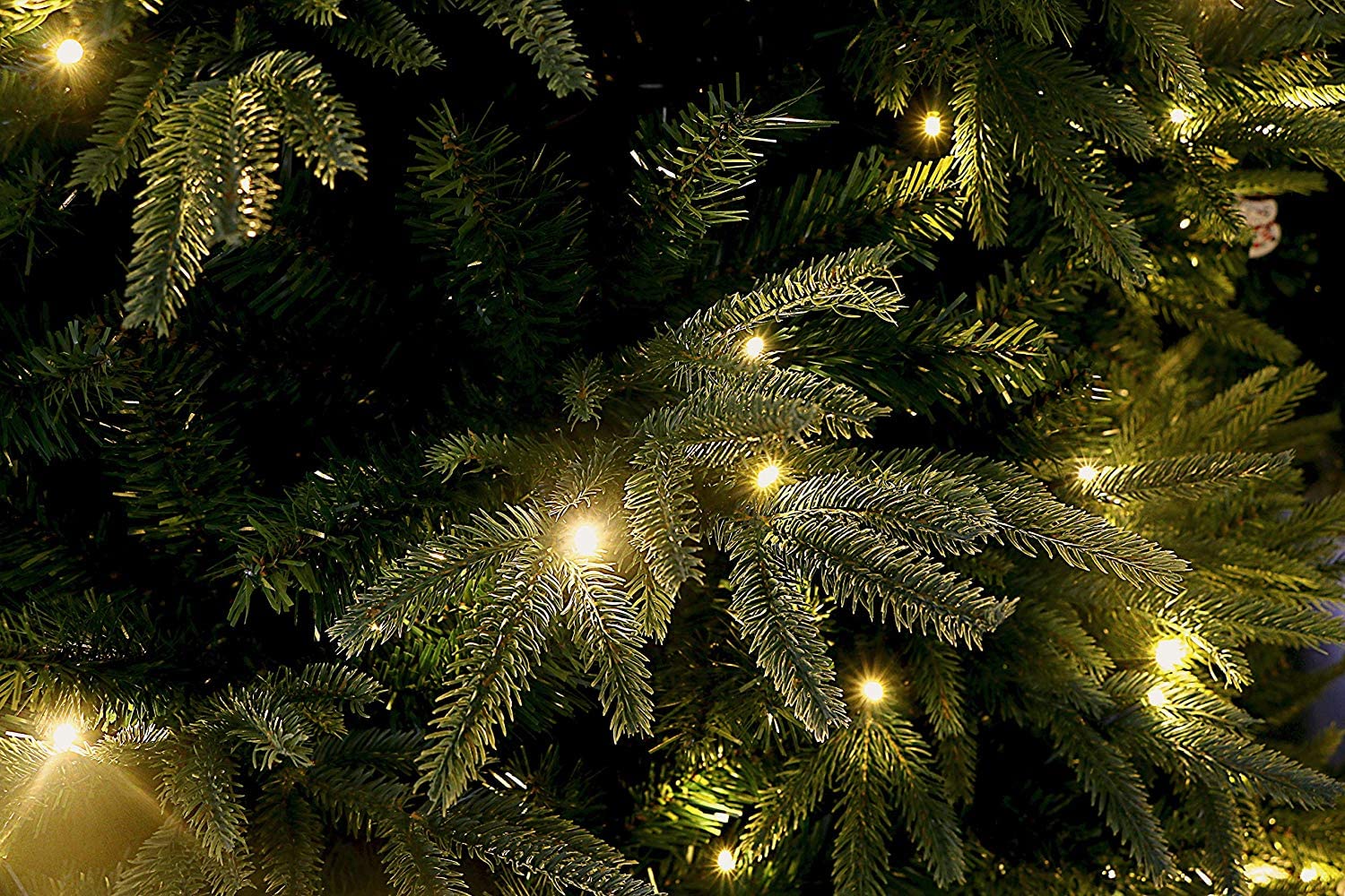 Spring Spirits Fir Christmas Tree with Real-Feel PE Tips and Metal Stand