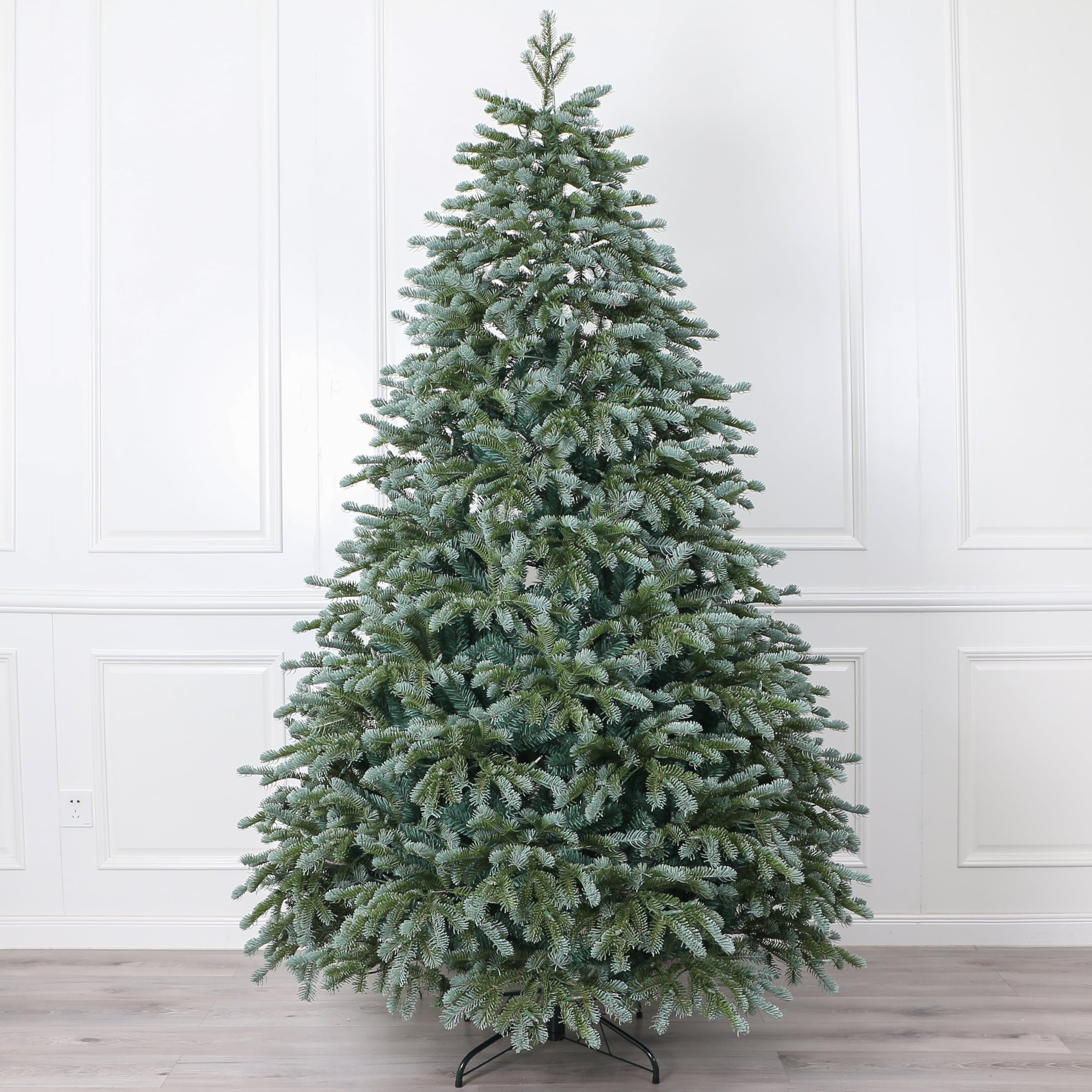 Holiday Stuff Dual Fraser Fir Pre-Lit Artificial Christmas Tree, Colour Changing LEDs, Remote Control