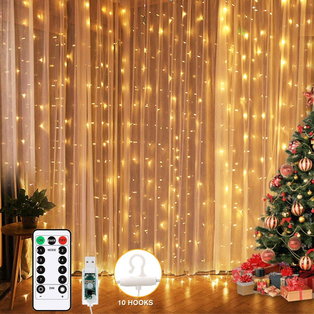 <em>$10 String Lights</em>