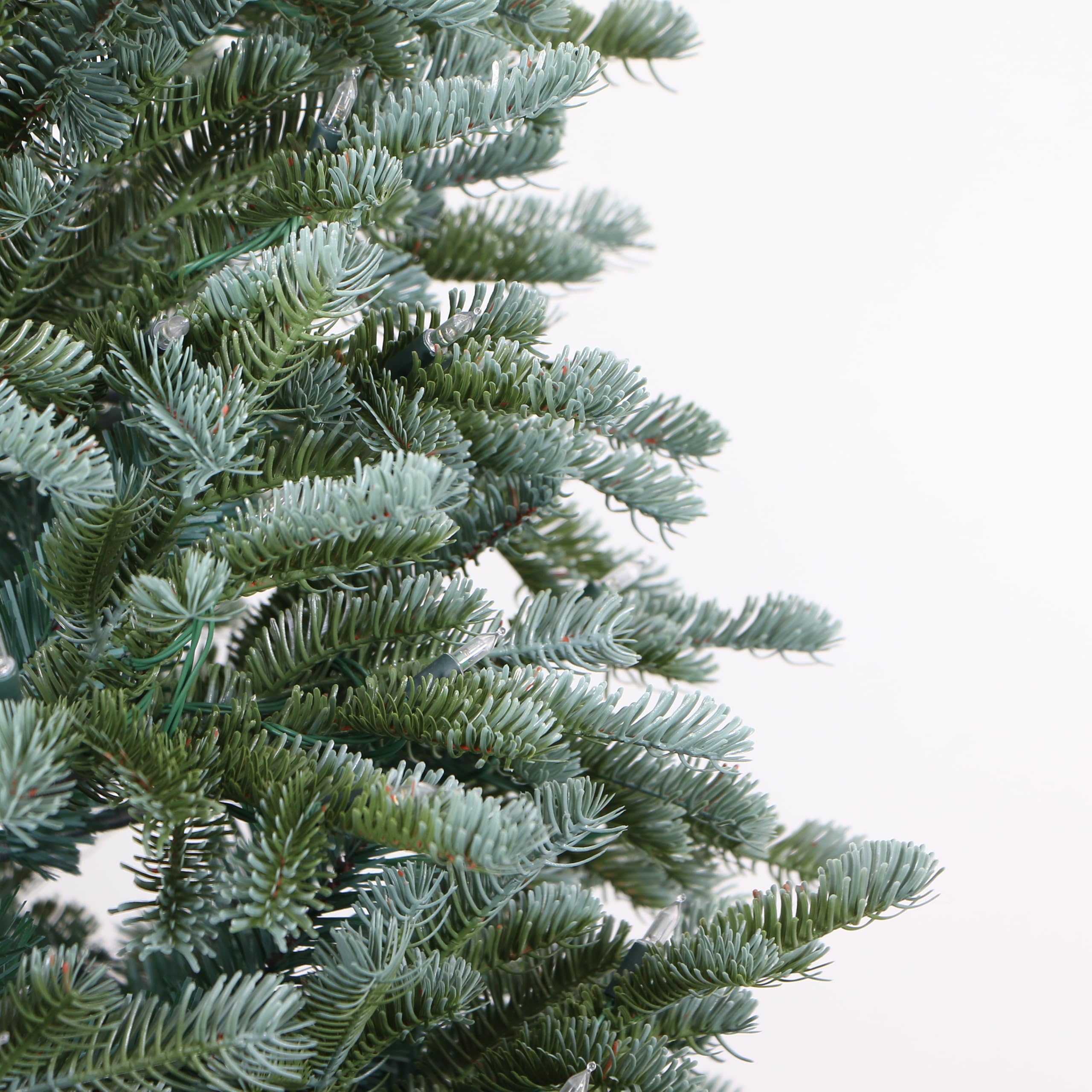 Holiday Stuff Dual Fraser Fir Pre-Lit Artificial Christmas Tree, Colour Changing LEDs, Remote Control