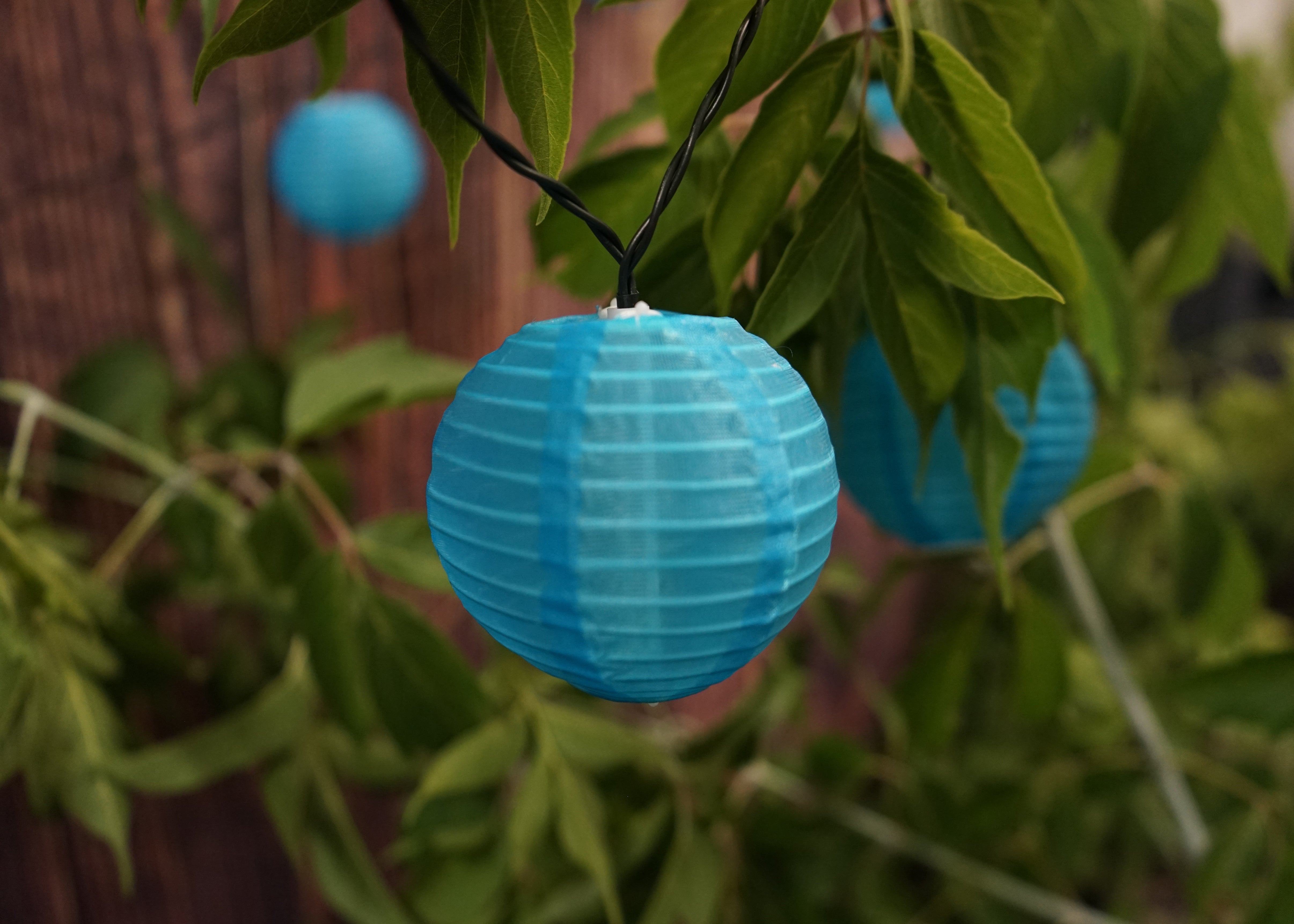 Solar Power Waterproof Lantern String Lights
