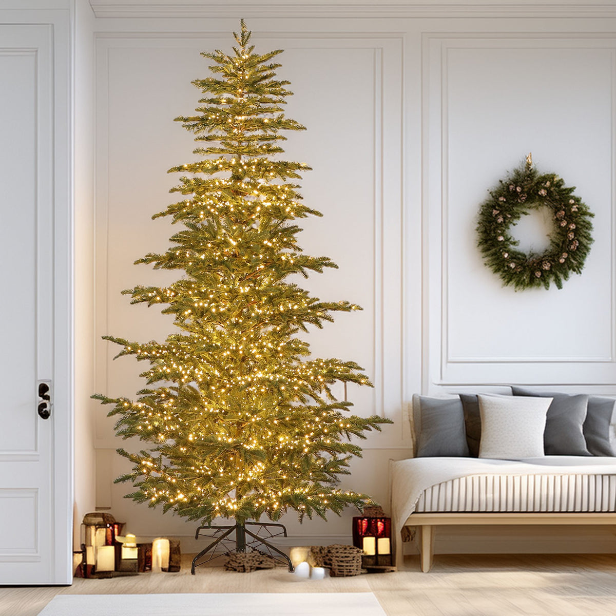 French Country Balsam Fir Christmas Tree