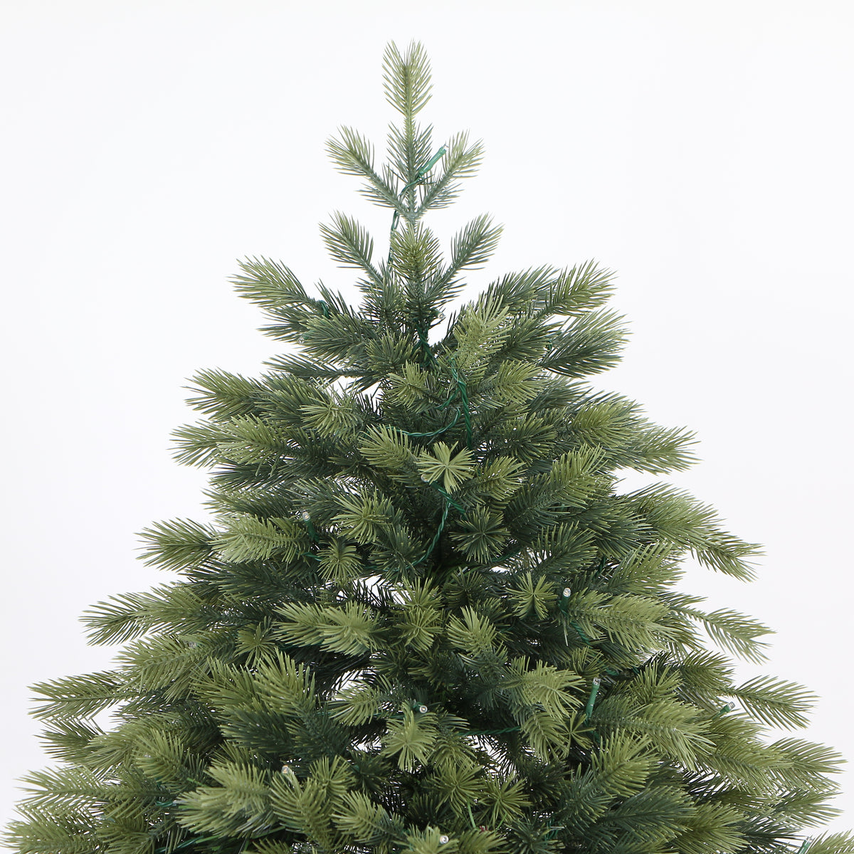 Premium Douglas Fir Artificial Christmas Tree, Pre-lit with LED Lights, Full Shape