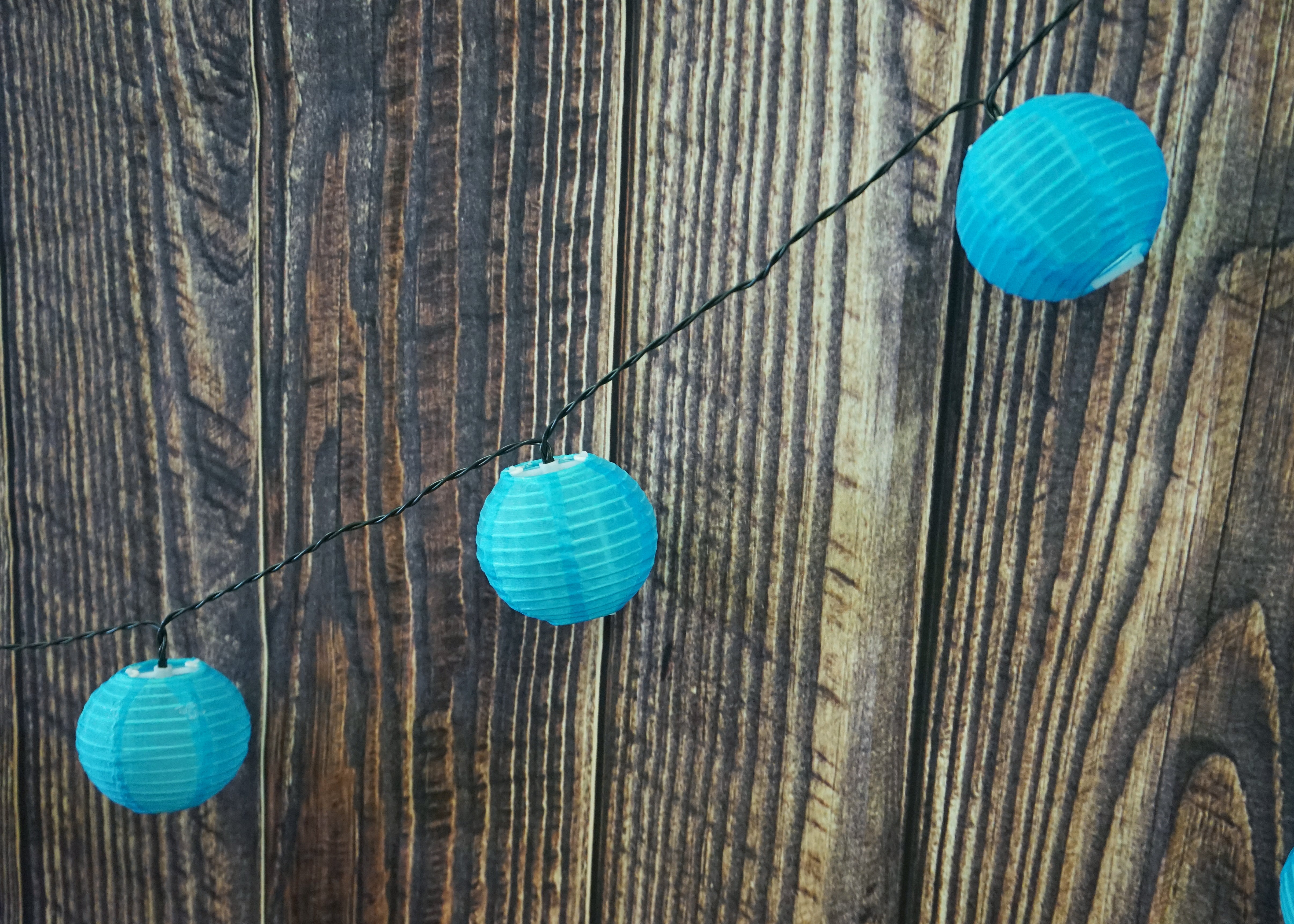 Solar Power Waterproof Lantern String Lights