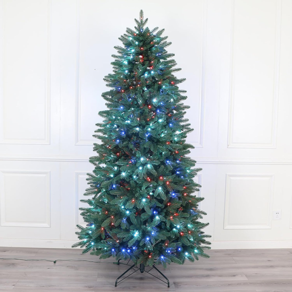 RGB Narrow Glow Noble Fir Christmas Tree