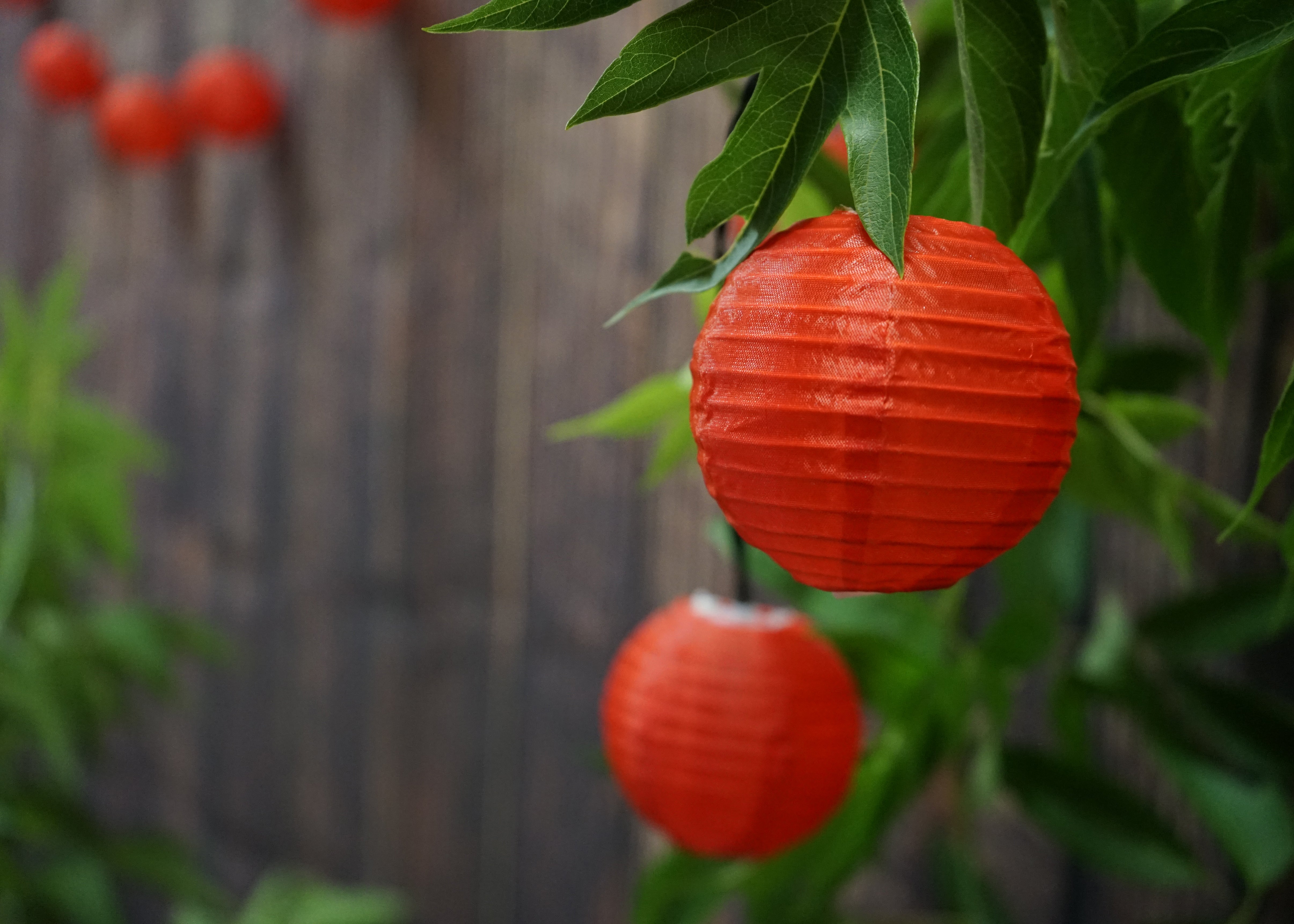 Solar Power Waterproof Lantern String Lights
