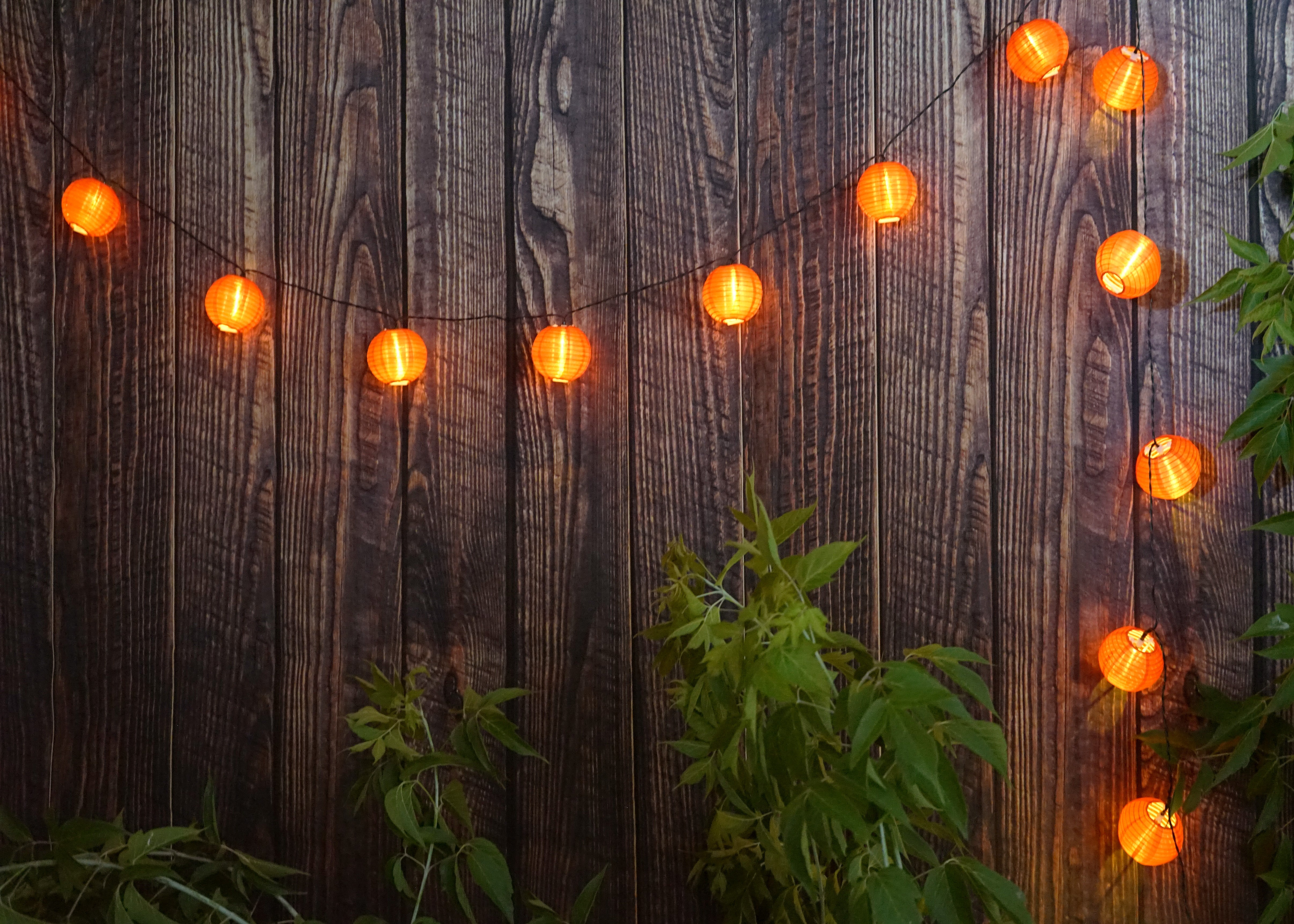 Solar Power Waterproof Lantern String Lights