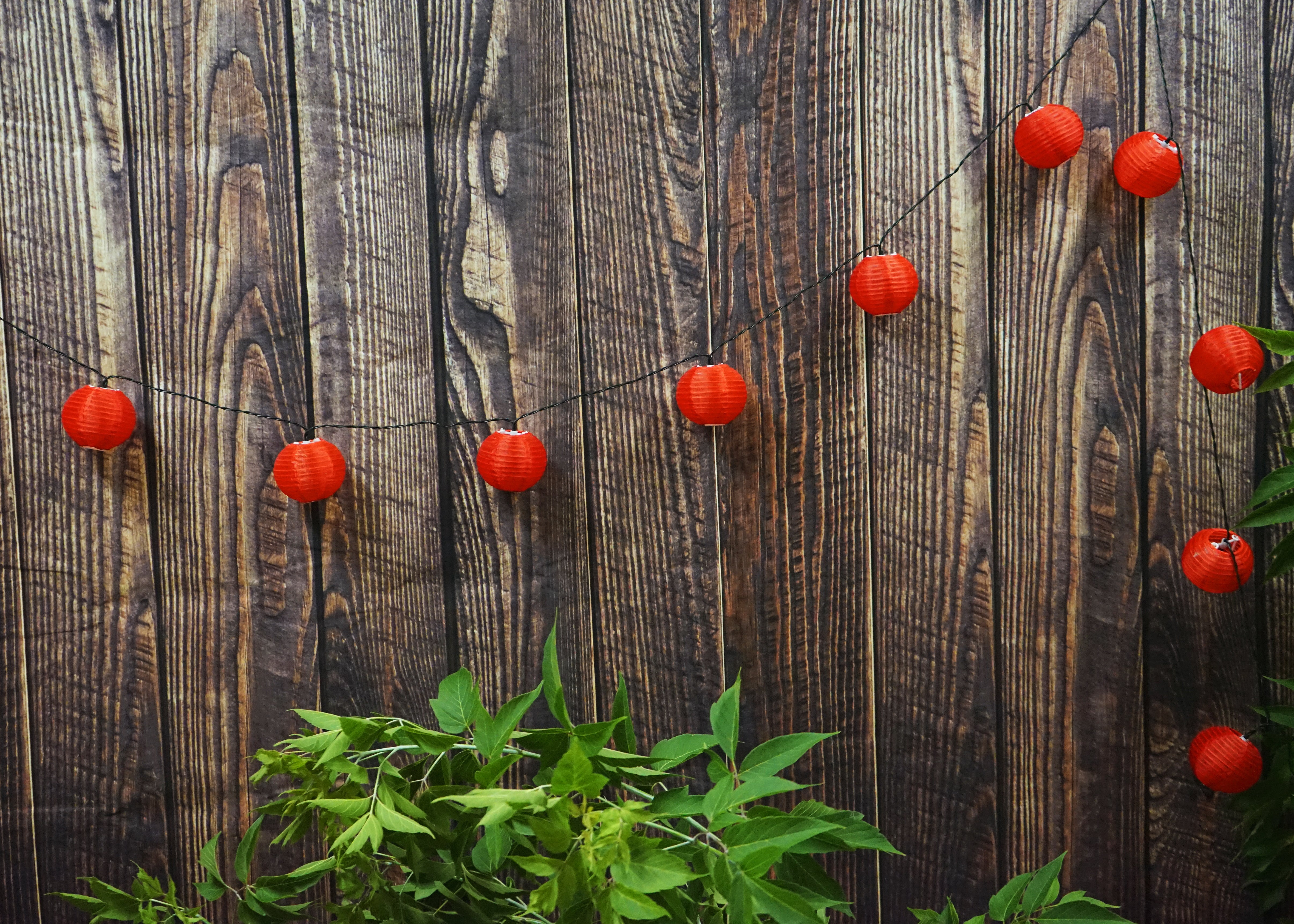 Solar Power Waterproof Lantern String Lights