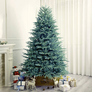Colorado Icy-Blue Spruce Christmas Tree Pre-lit with LED Lights