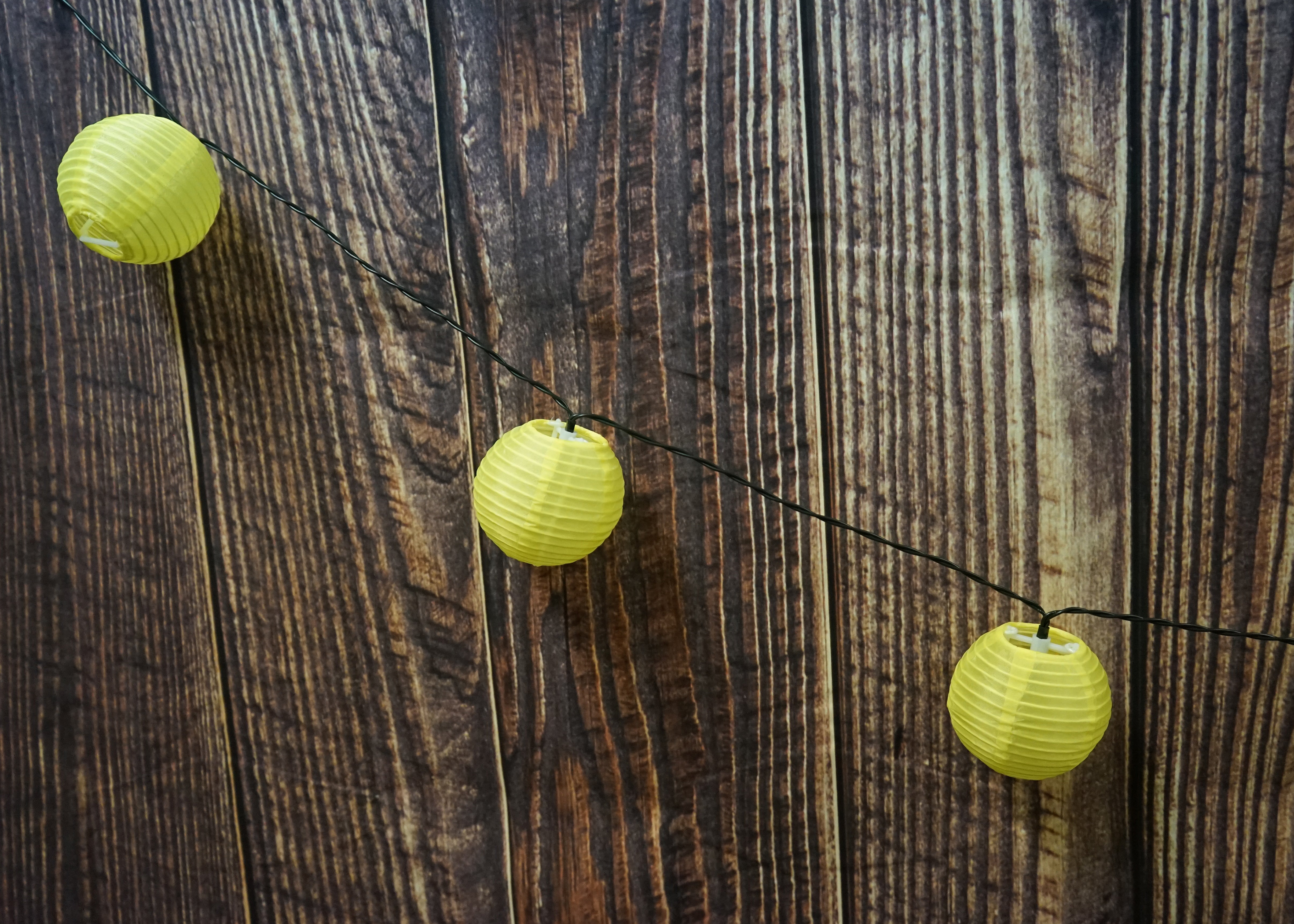 Solar Power Waterproof Lantern String Lights