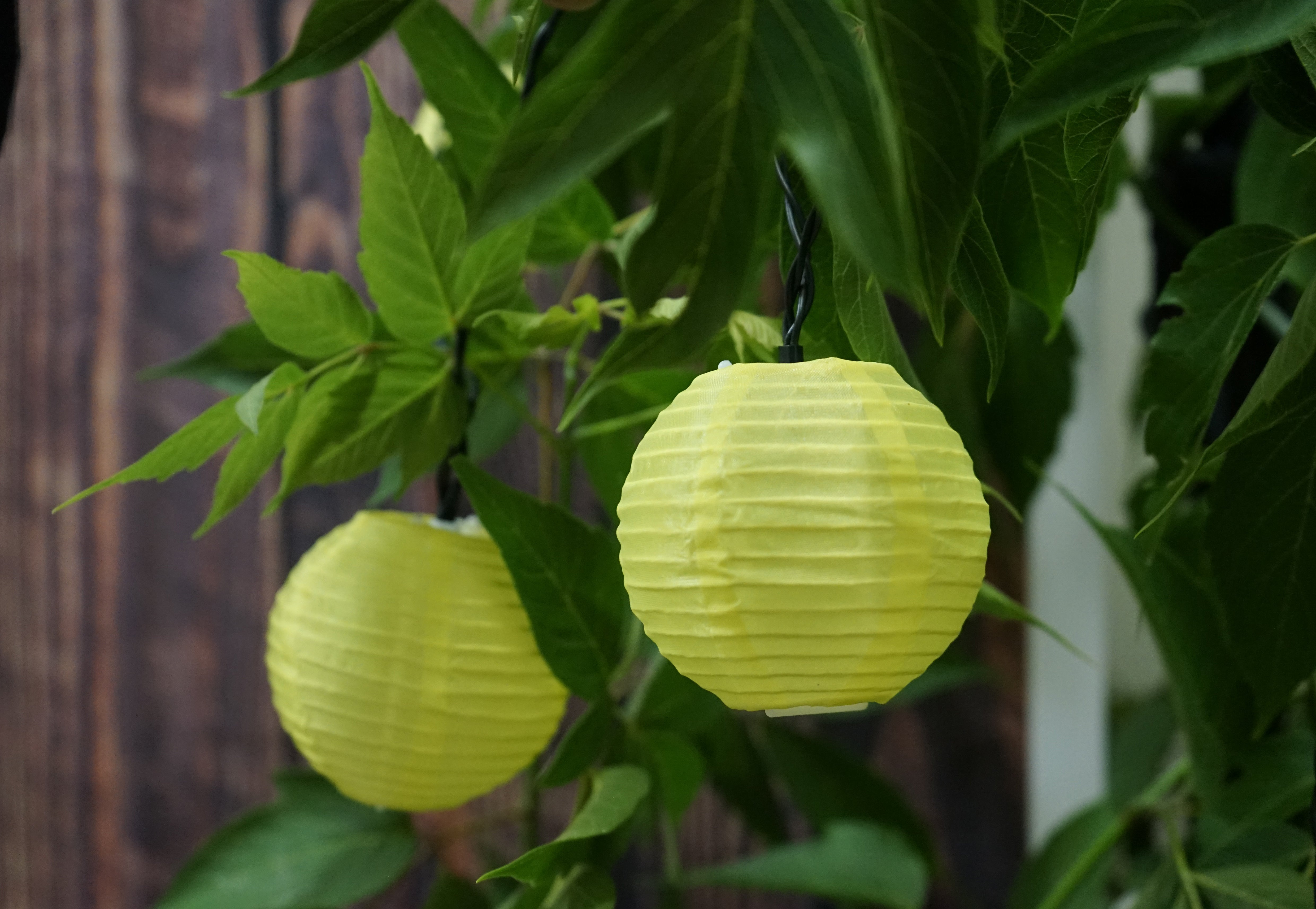 Solar Power Waterproof Lantern String Lights