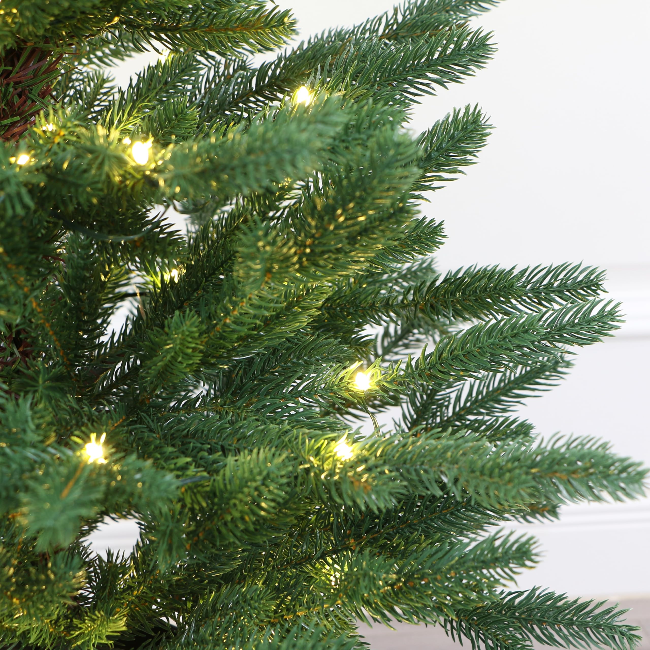 3ft Potted Small Balsam Fir Tabletop Christmas Tree