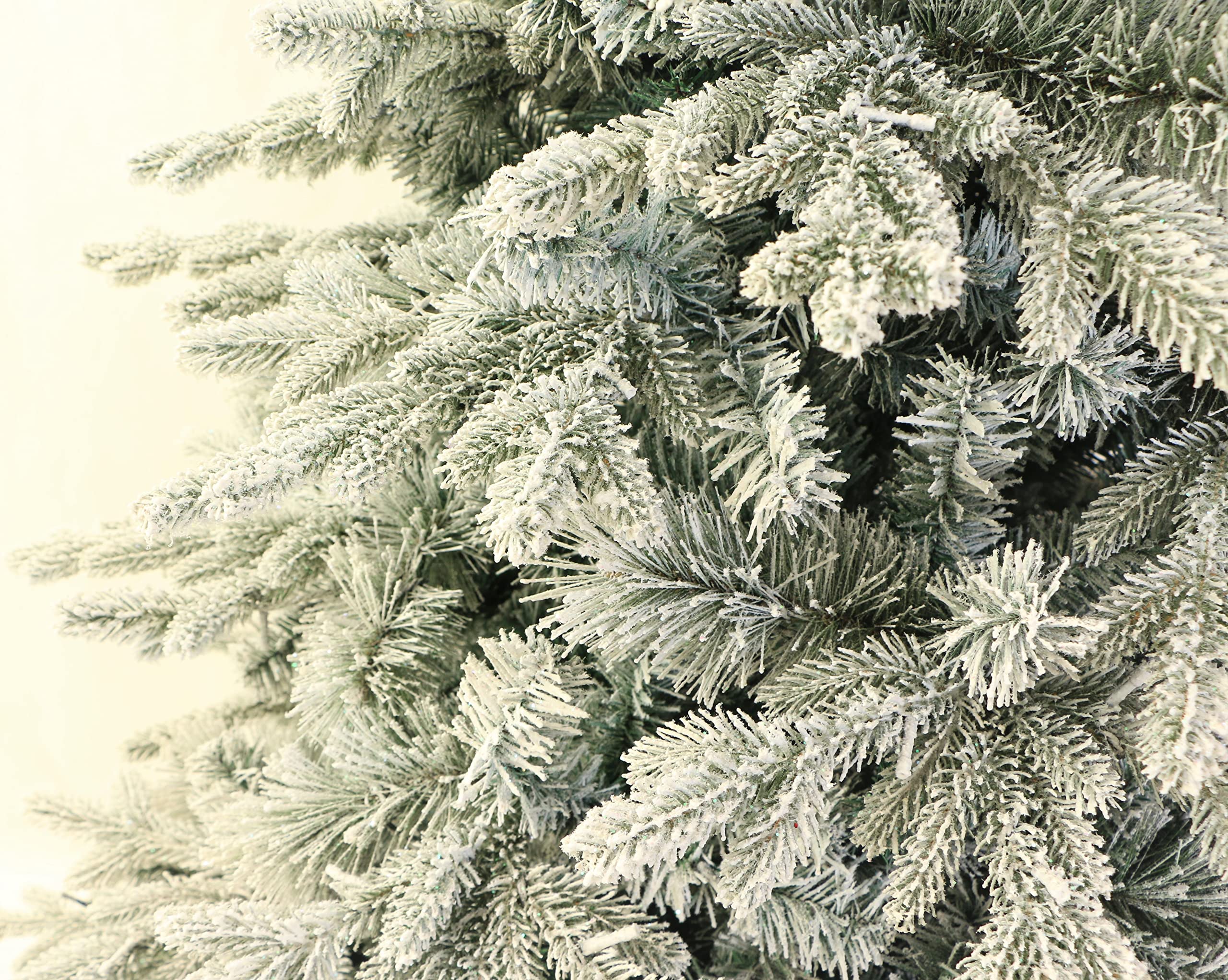 Alaska Flocked Spruce Christmas Tree