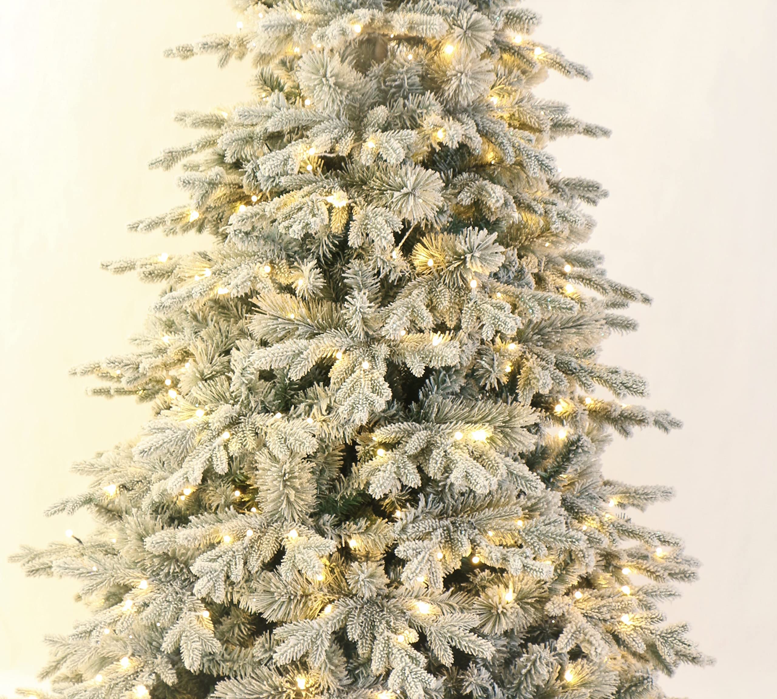 Alaska Flocked Spruce Christmas Tree