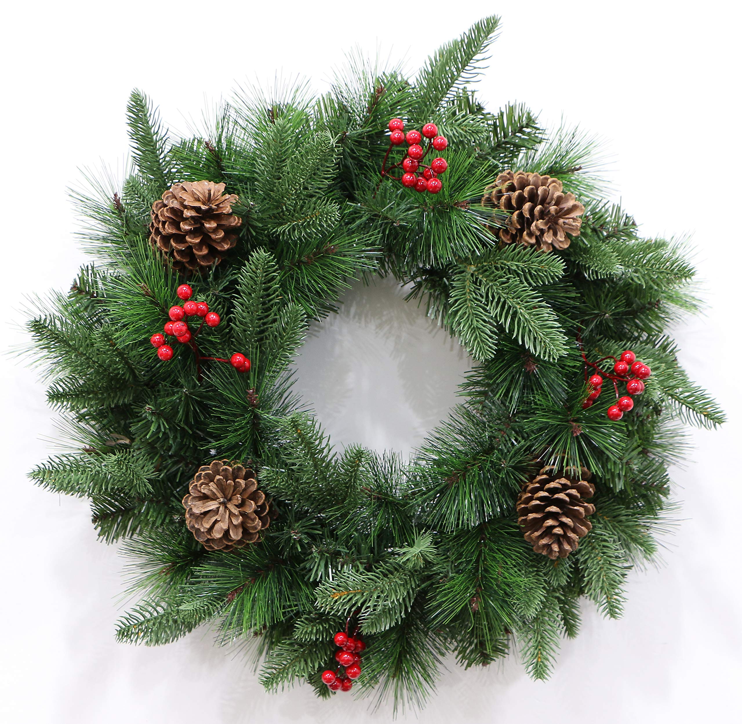 Natural Mixed Pine Wreaths