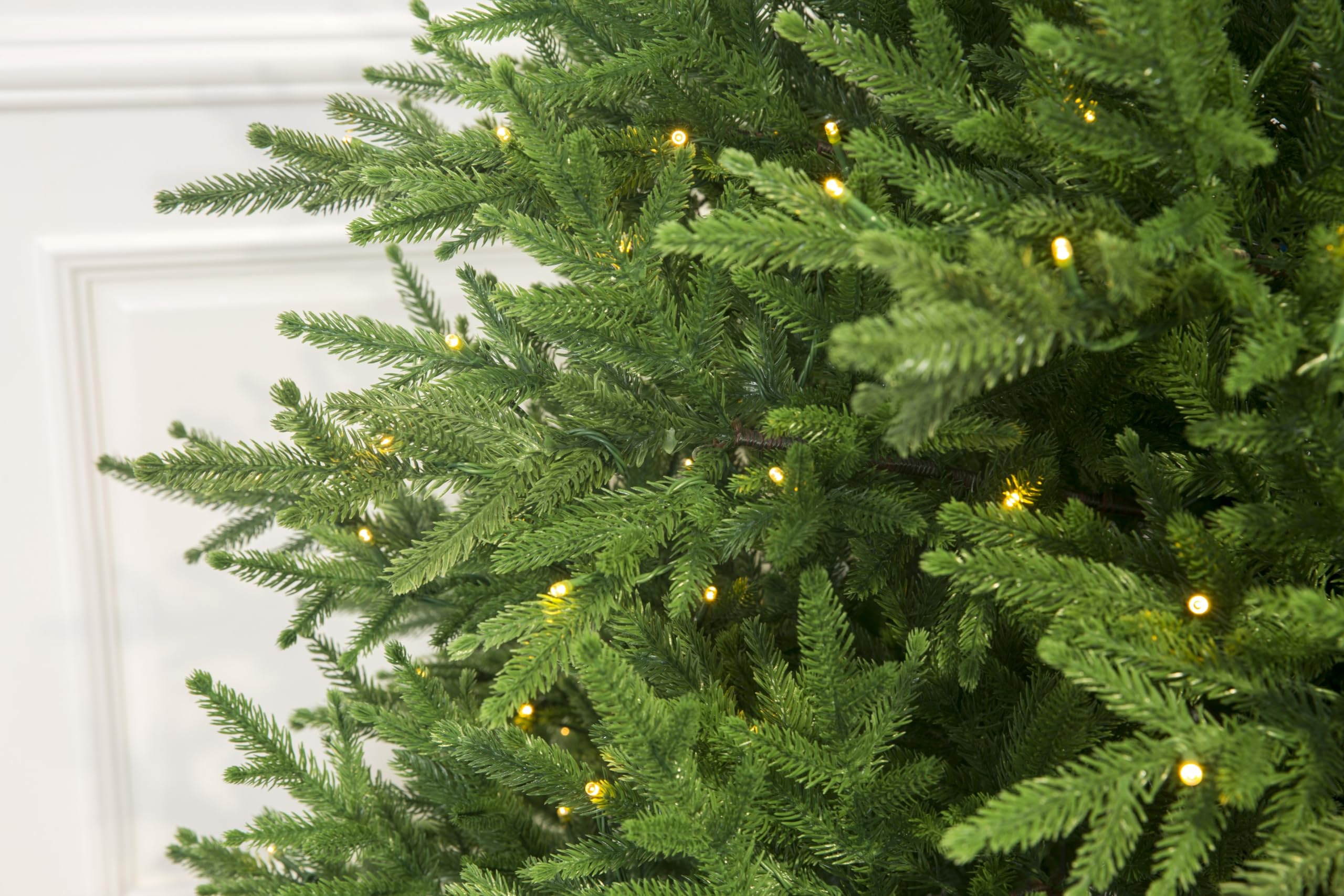 Holiday Stuff 7ft The Most Realistic Balsam Fir Christmas Tree Pre-lit