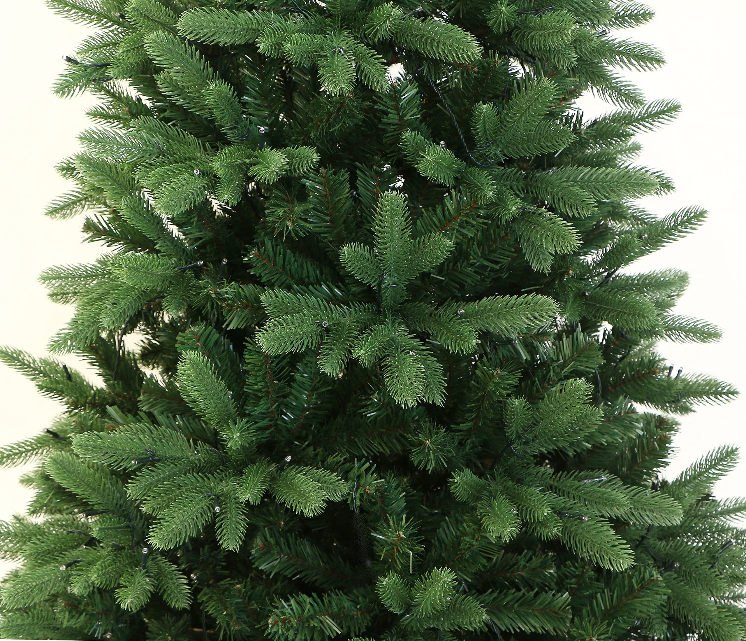 Dark Green Mountain Spruce Pre-lit with Multi-Color LED Lights