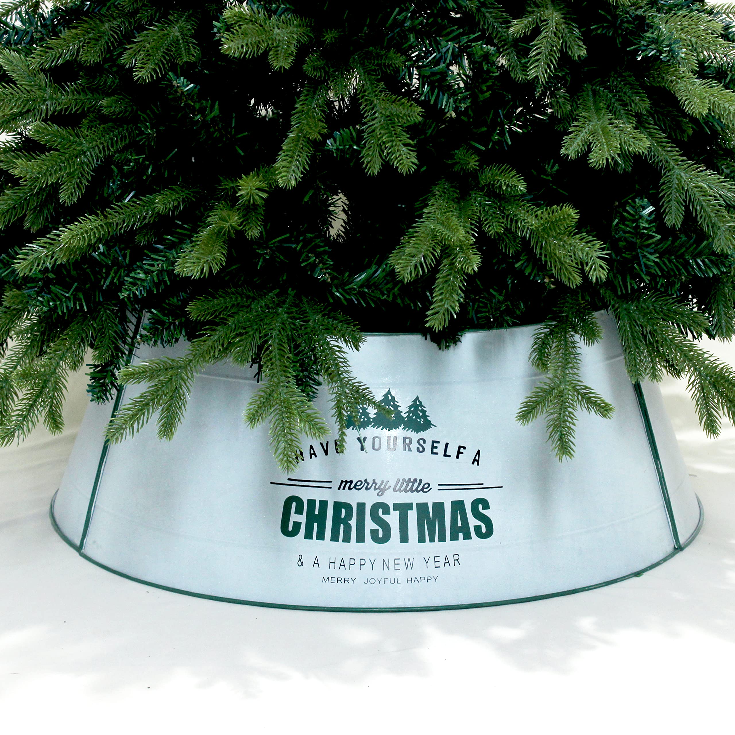 Country Farmhouse Christmas Tree Collar