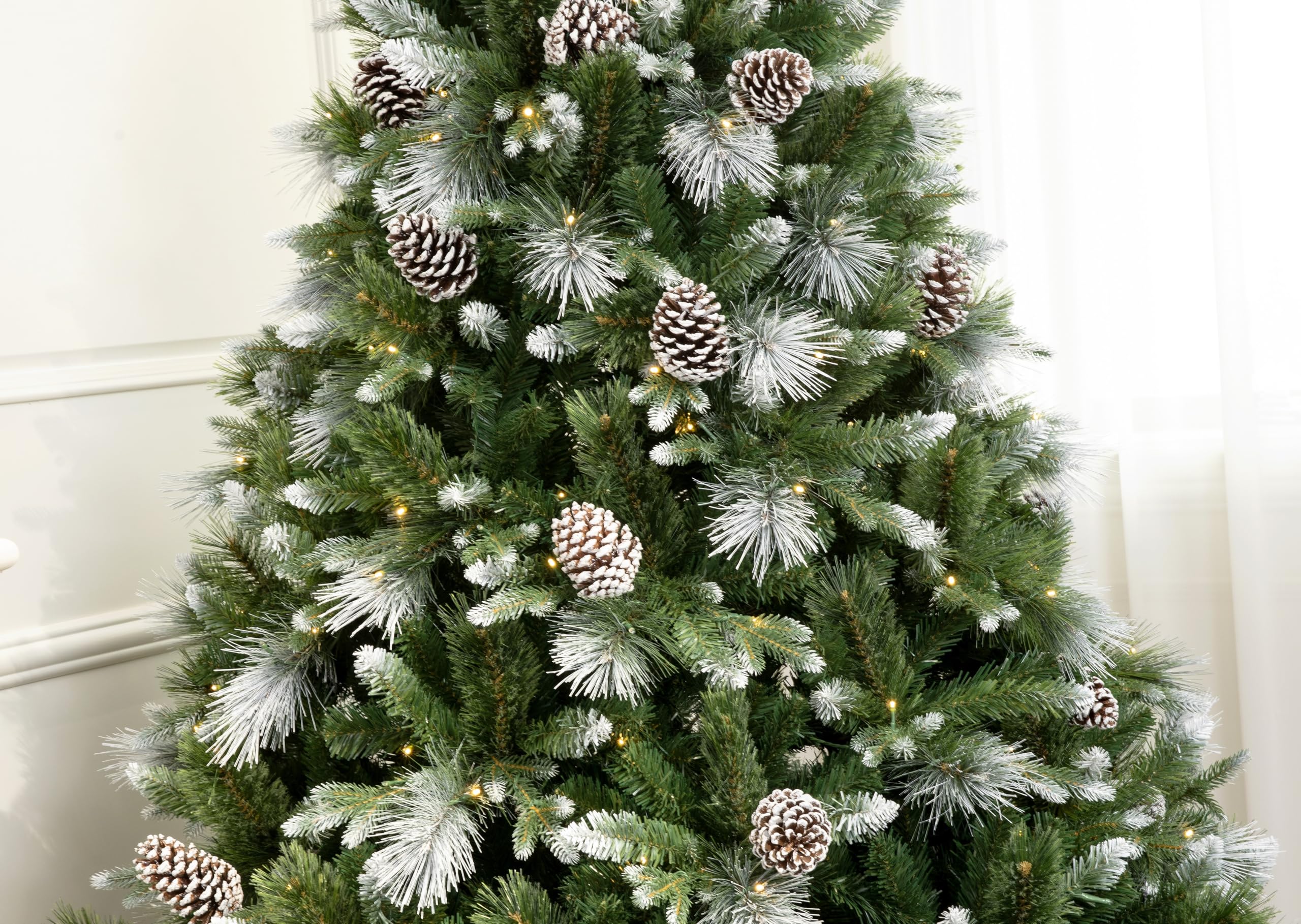 Frosted White Spruce Christmas Tree