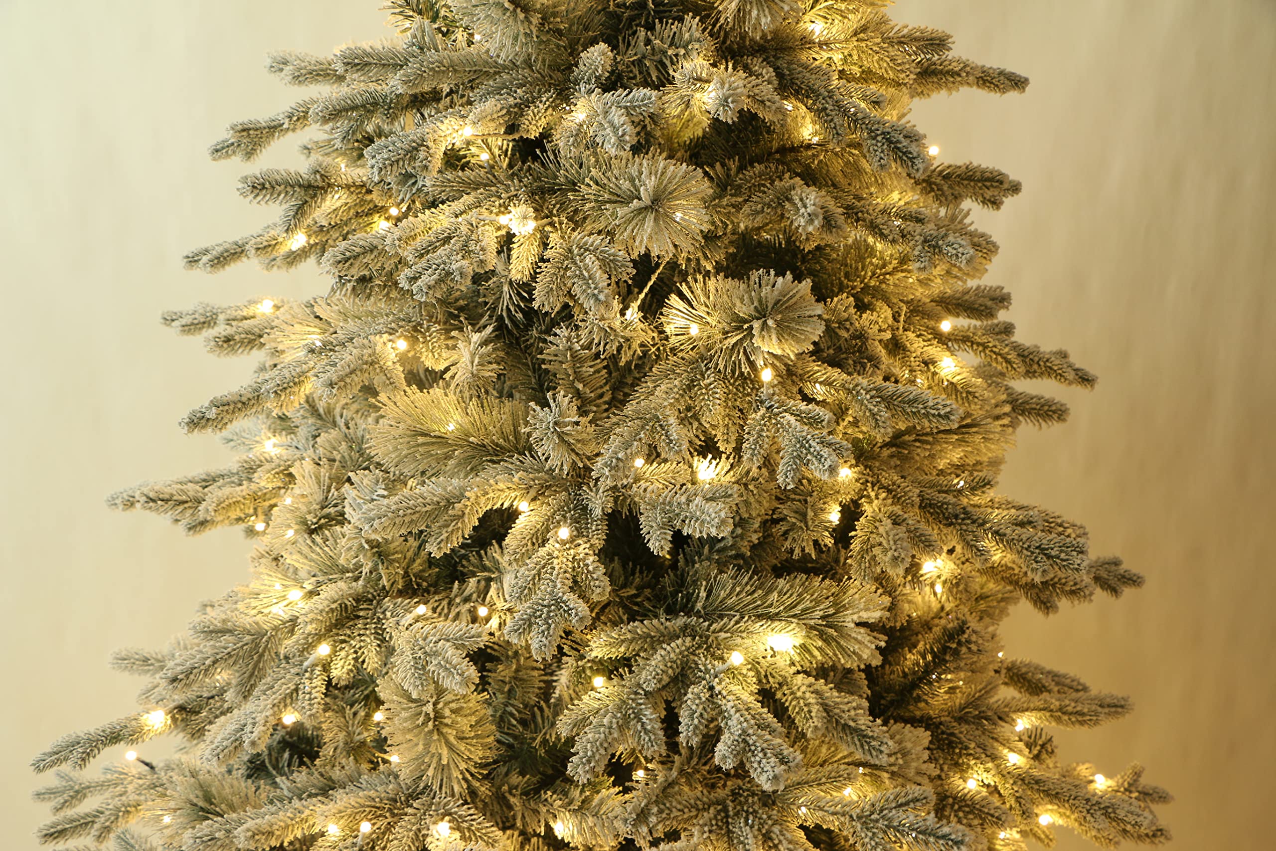 Alaska Flocked Spruce Christmas Tree