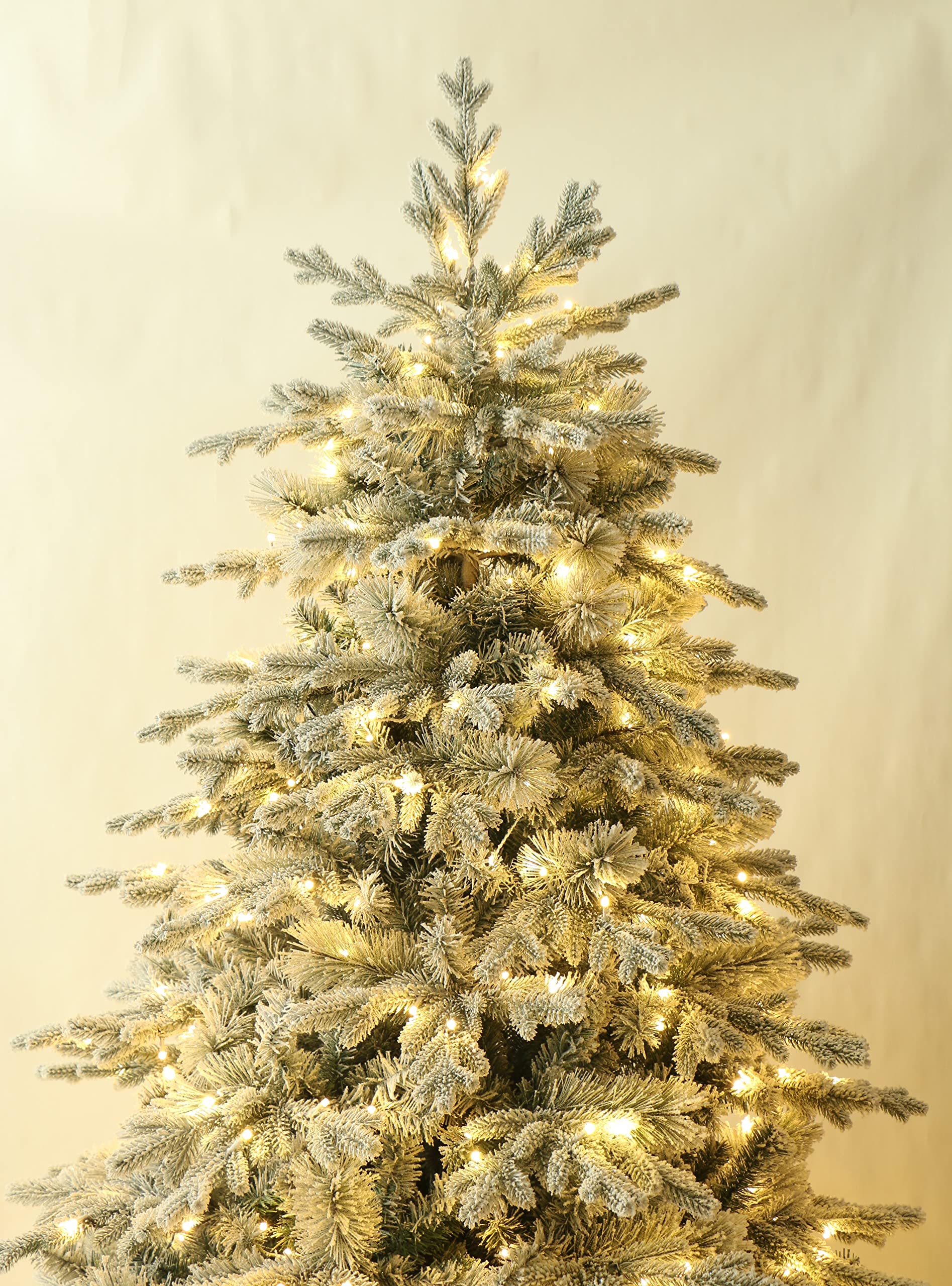 Alaska Flocked Spruce Christmas Tree