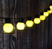 Lightz LED Solar Powered Outdoor String Lights