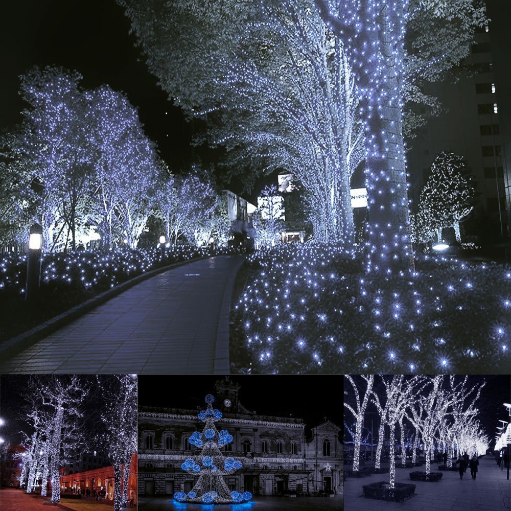 200T/65ft Indoor Outdoor Christmas Light/LED String Light (Warm White 200L)