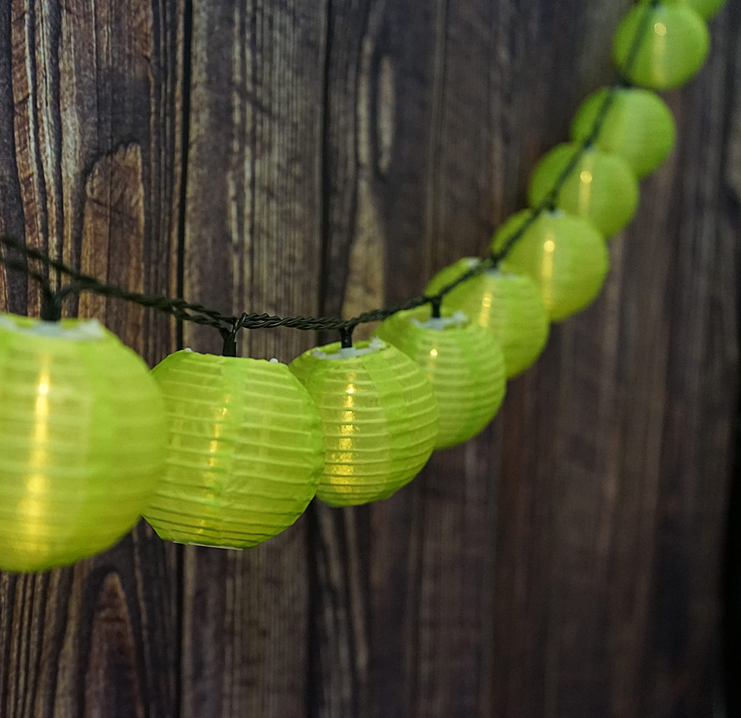 Solar Power Waterproof Lantern String Lights