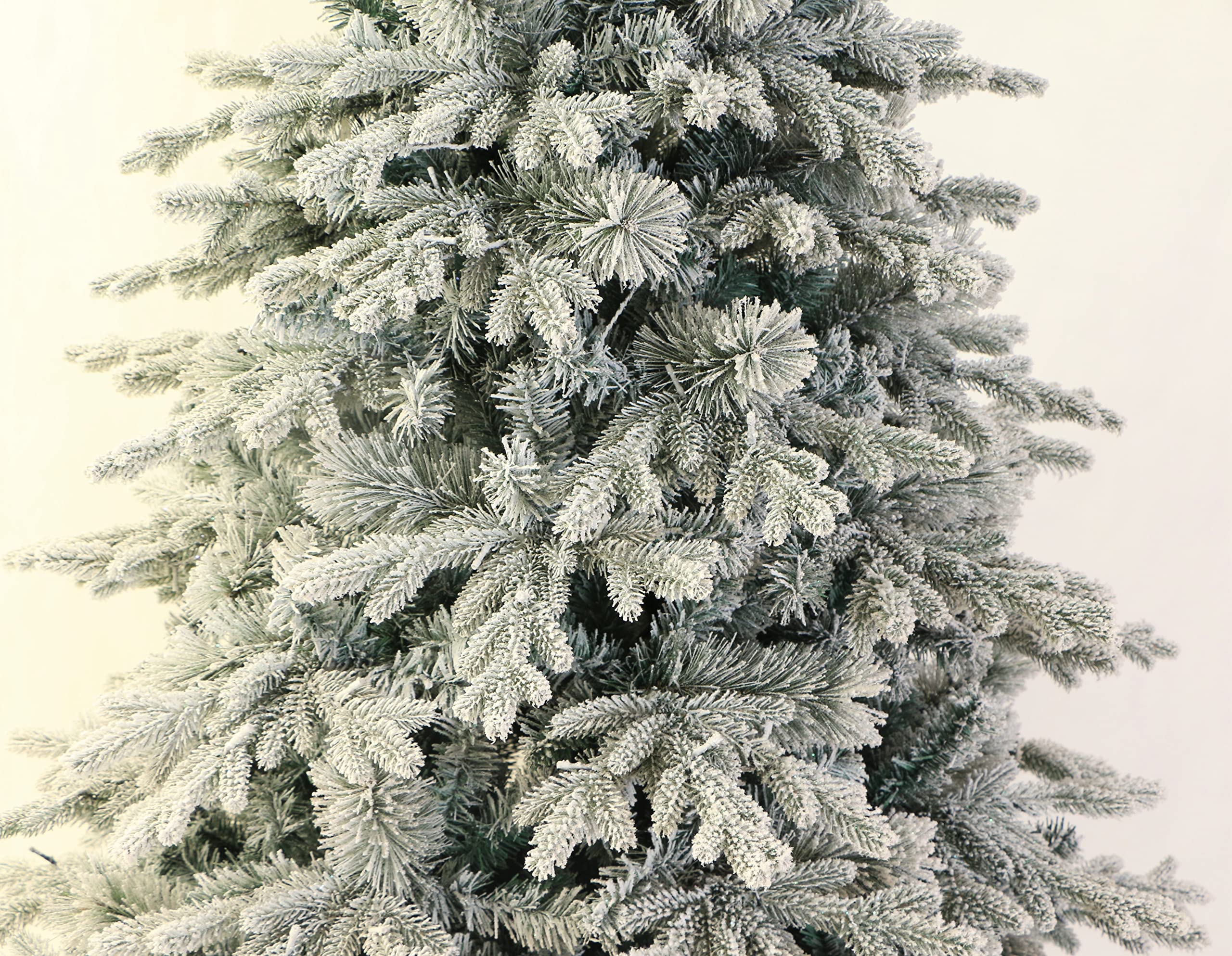 Alaska Flocked Spruce Christmas Tree