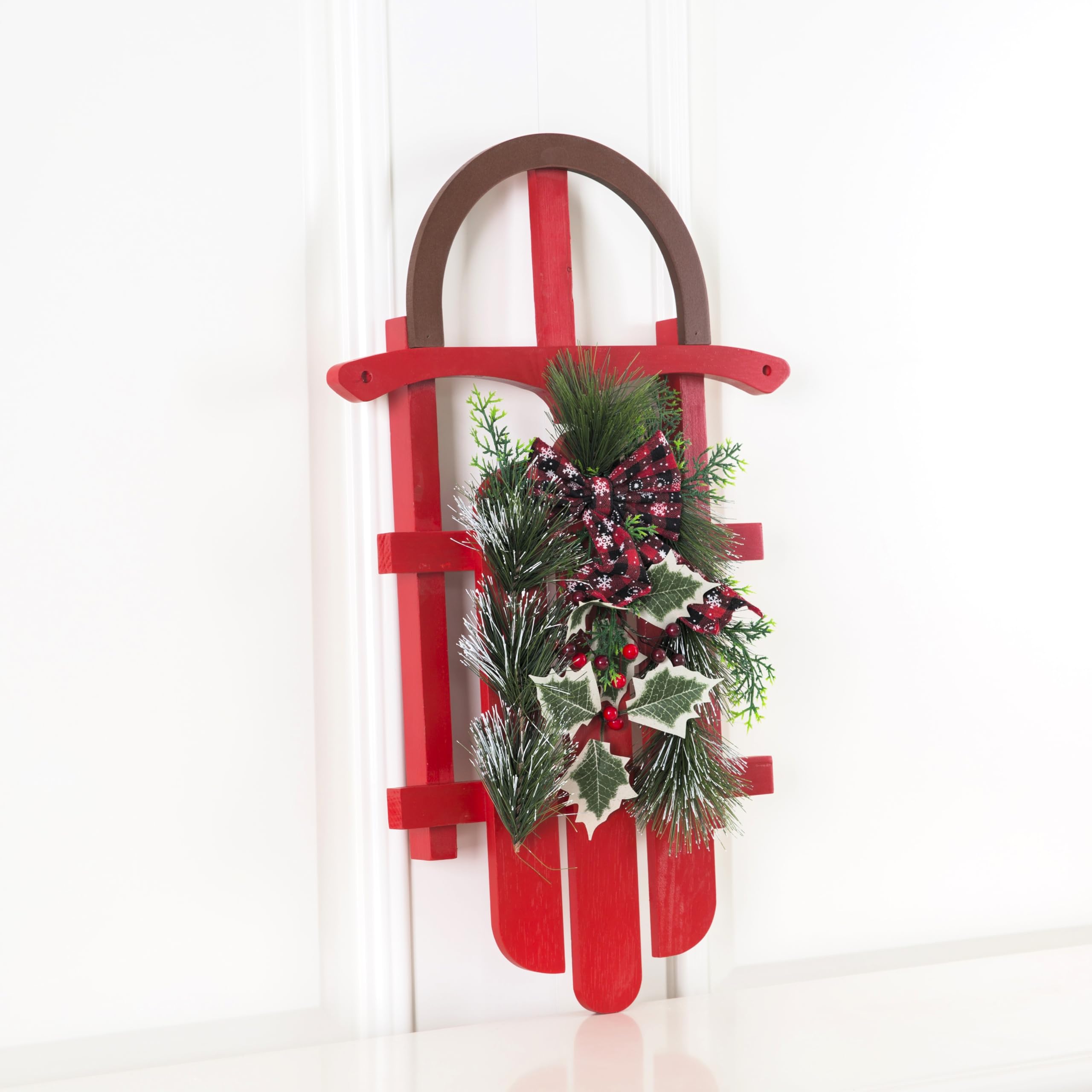 Christmas Sled Wall Art Decoration