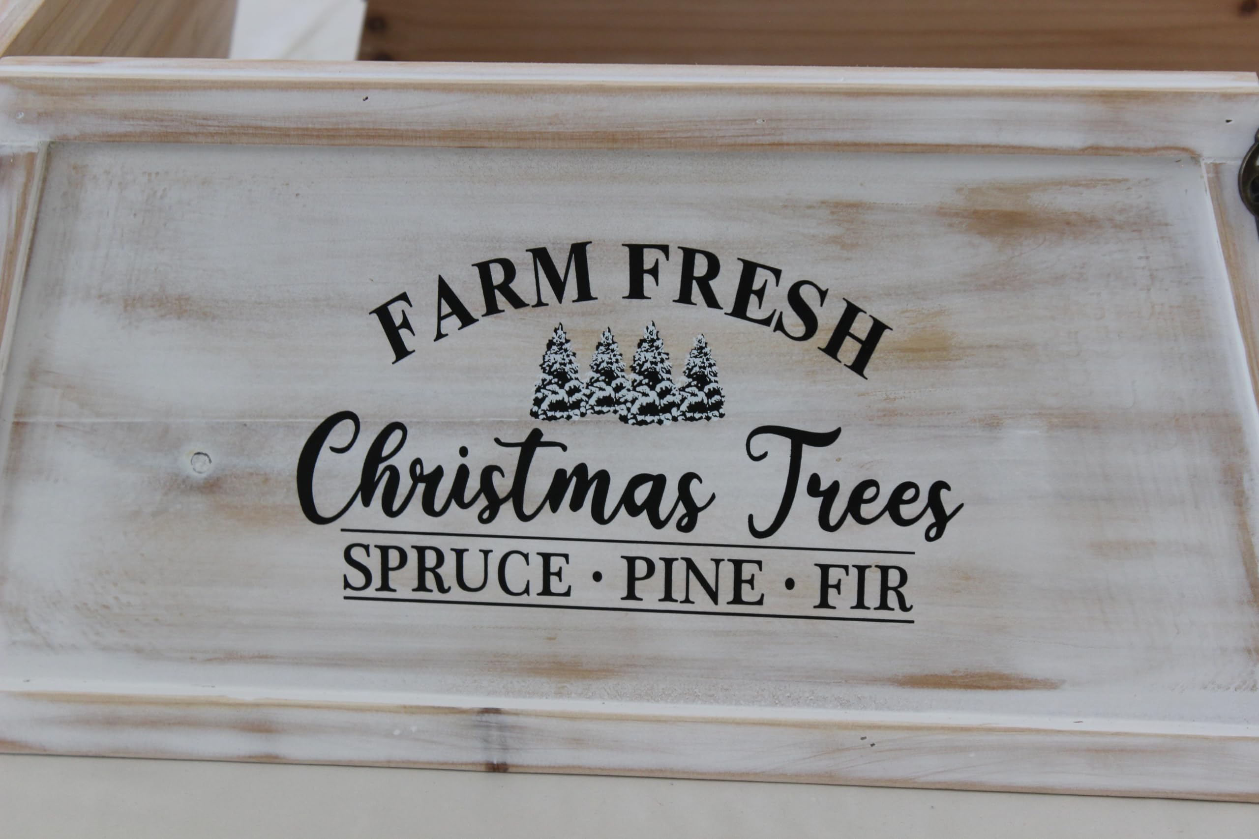 Farmhouse Wooden Christmas Tree Collar