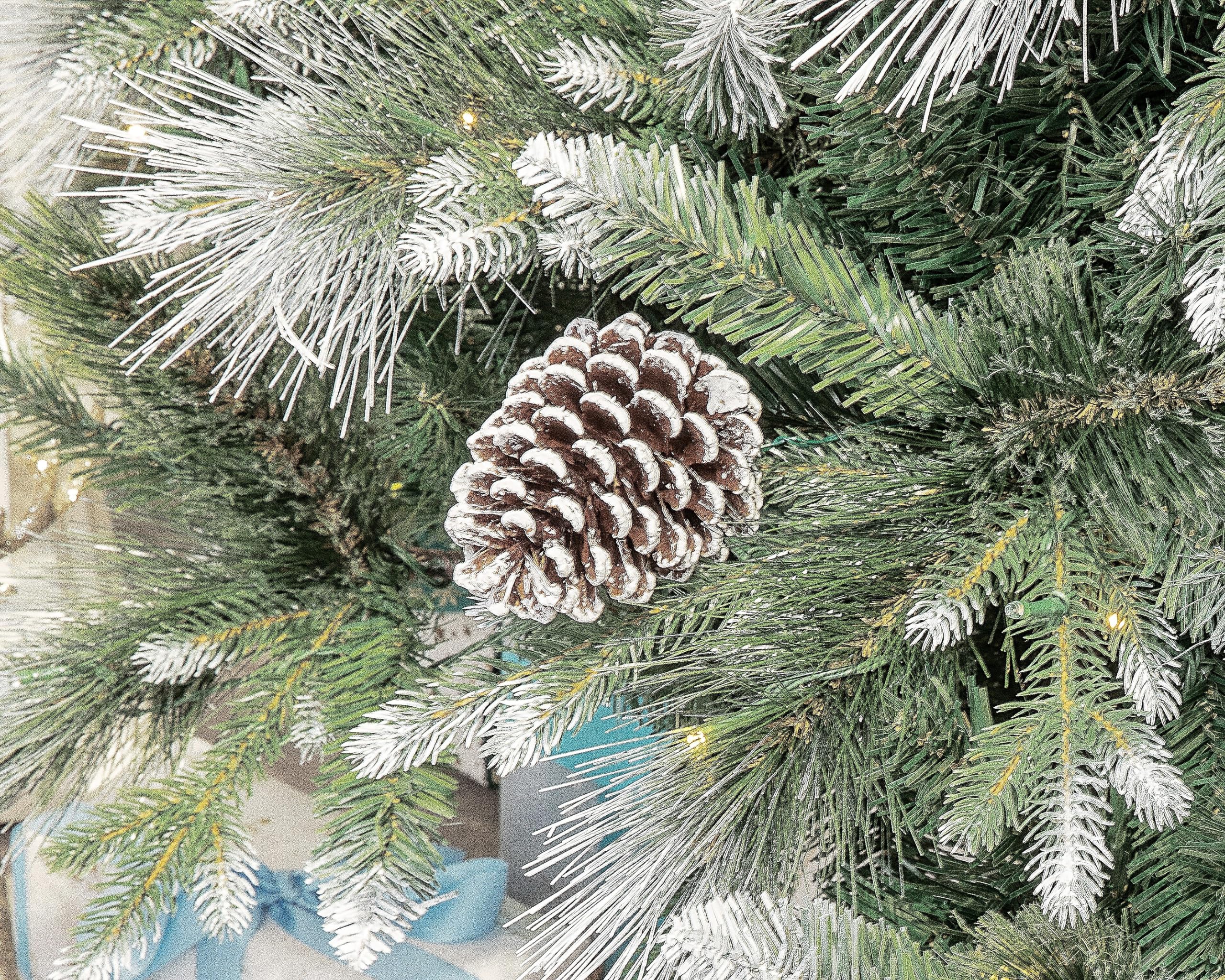 Frosted White Spruce Christmas Tree
