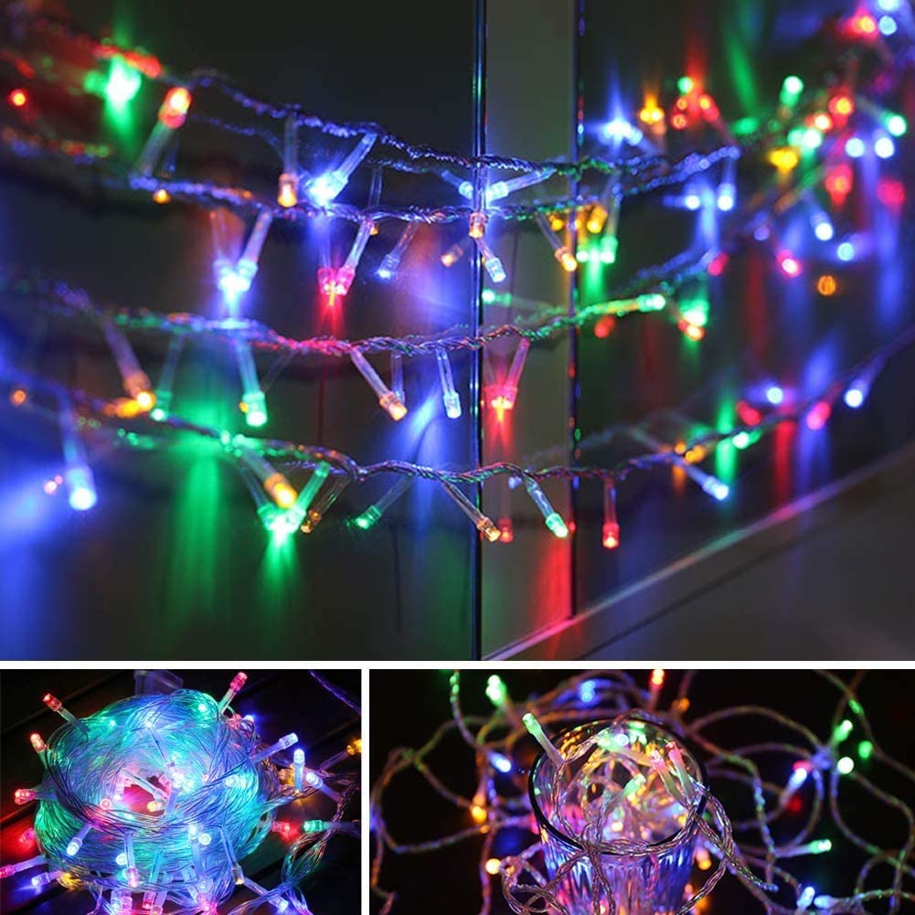 300T LED 99 Ft Indoor Outdoor Decoration Fairy String Lights (Multi-Color)