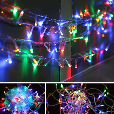 300T LED 99 Ft Indoor Outdoor Decoration Fairy String Lights (Multi-Color)