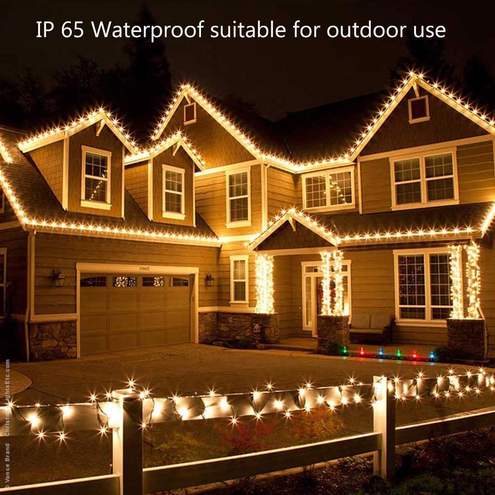 300T LED 99 Ft Indoor Outdoor Decoration Fairy String Lights (Multi-Color)